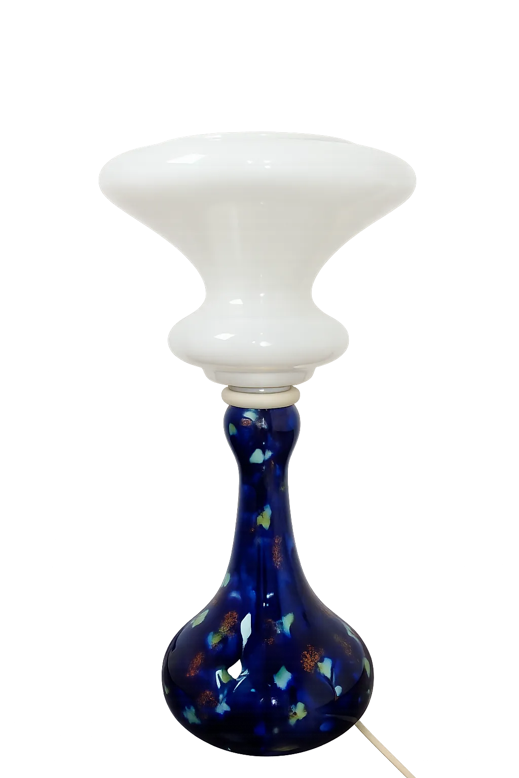 Space Age 'Night Sky' Tafellamp, Jaren 1960 – Wallendorf Stijl
