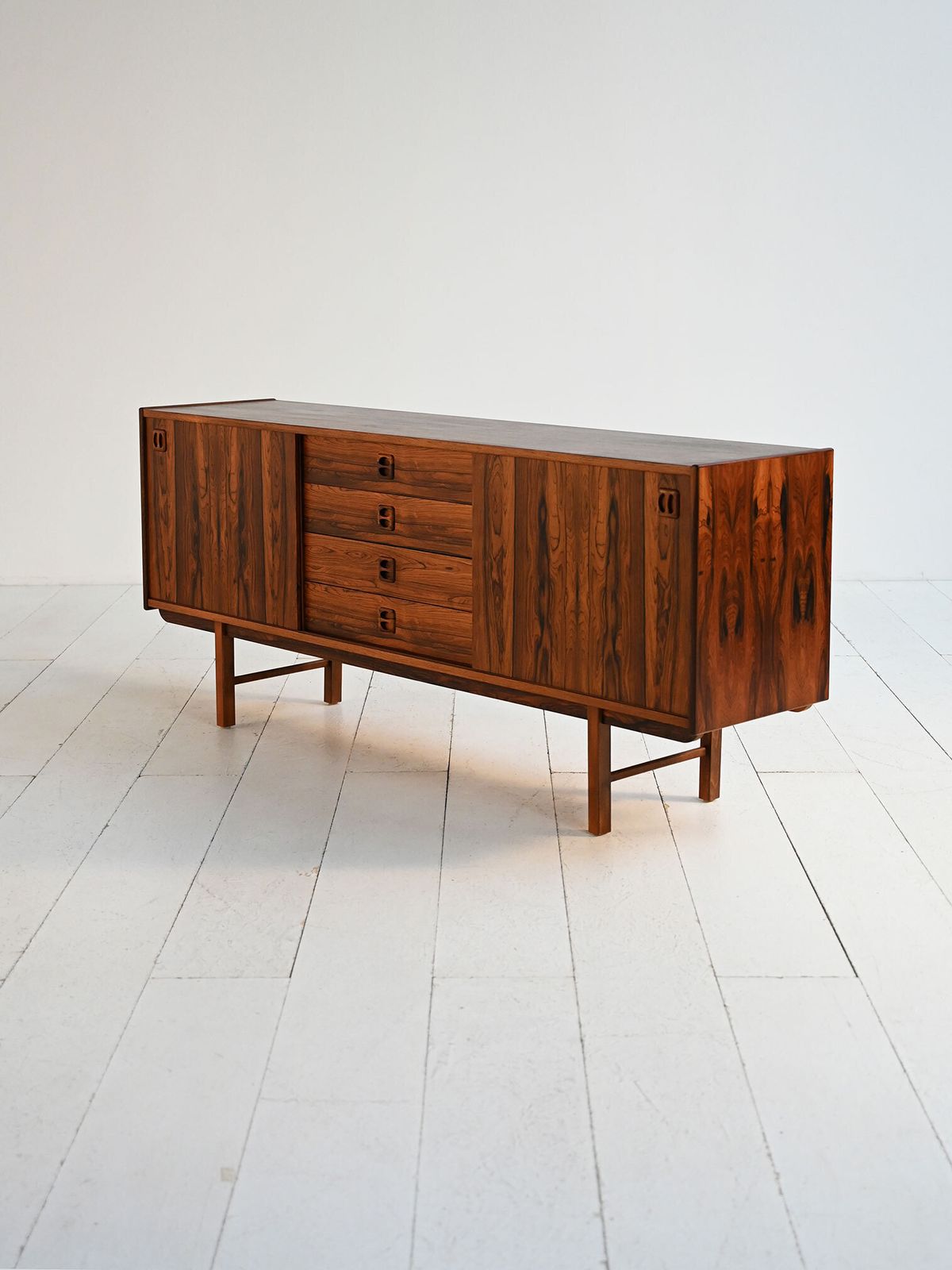 "Ladoga" Erik Wörtz Teak Dressoir jaren 1960 photo Meubels