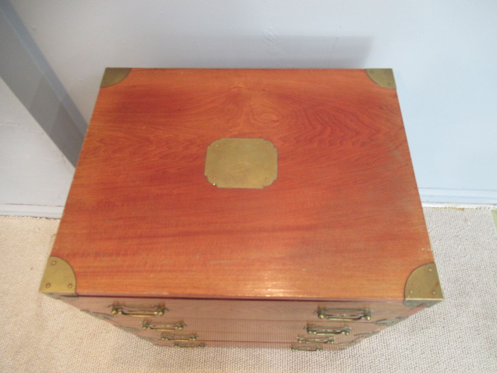 A     Small  Brass Mounted Chest Of Drawers photo vinterior
