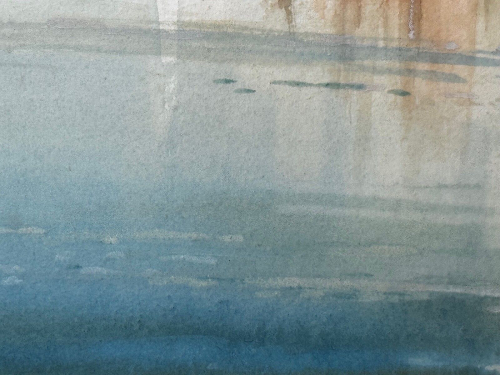 Early 20th Century Marine Watercolour Painting On The Lagoon Venice Signed By William Knox Rba C photo vinterior