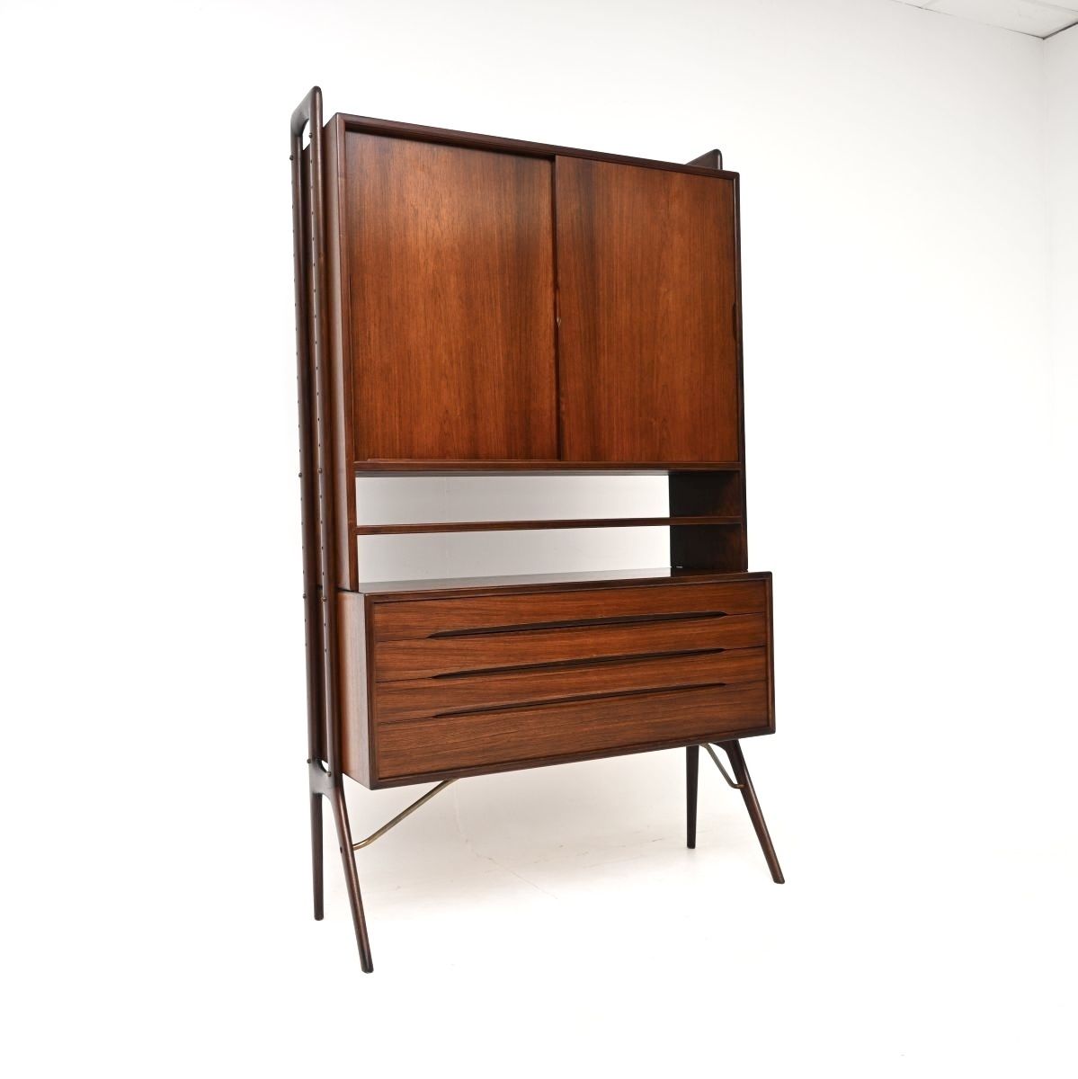 Danish Vintage Rosewood Cabinet By Kurt Ostervig