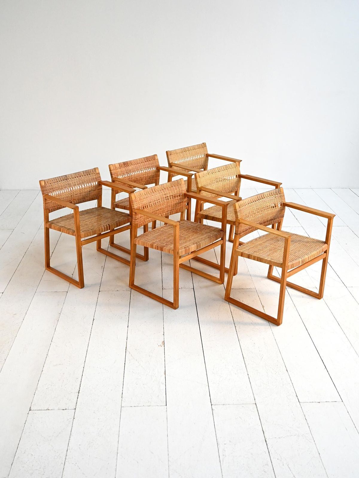 "Bm62" stoelen van Børge Mogensen Lauritsen, ca. jaren 1950 photo furniture