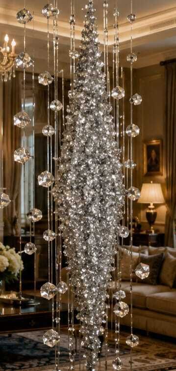 Large Luxury Crystal Art Mirror Bevelled Glass 120x60cm Ooak photo Home Decor