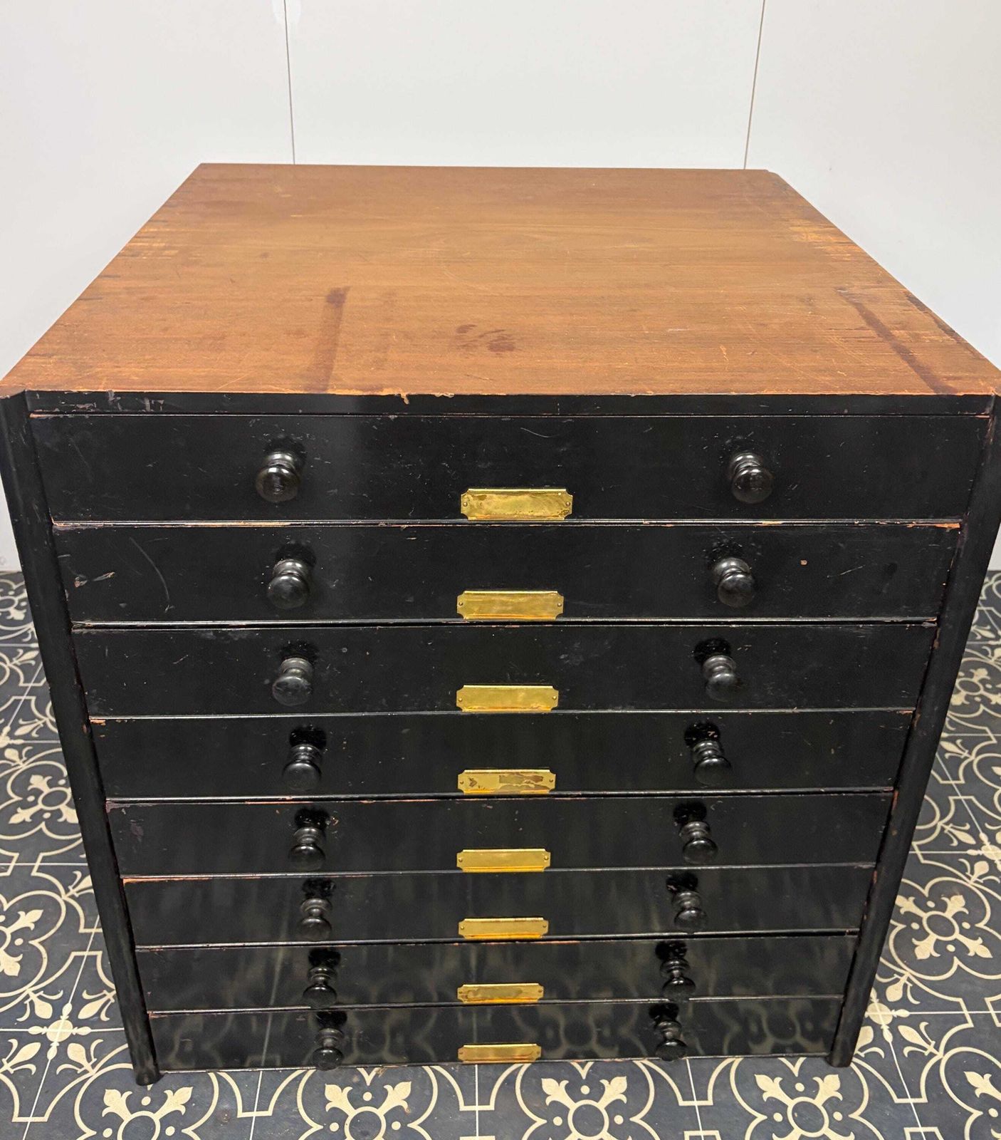 Antique Victorian Museum Specimen Collector Cabinet photo buy