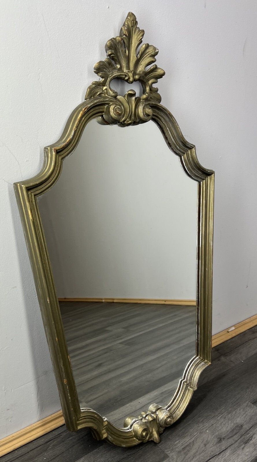 Mirror Vintage French Style Decorative Wall Mirror Ornate Frame Lot 3227
