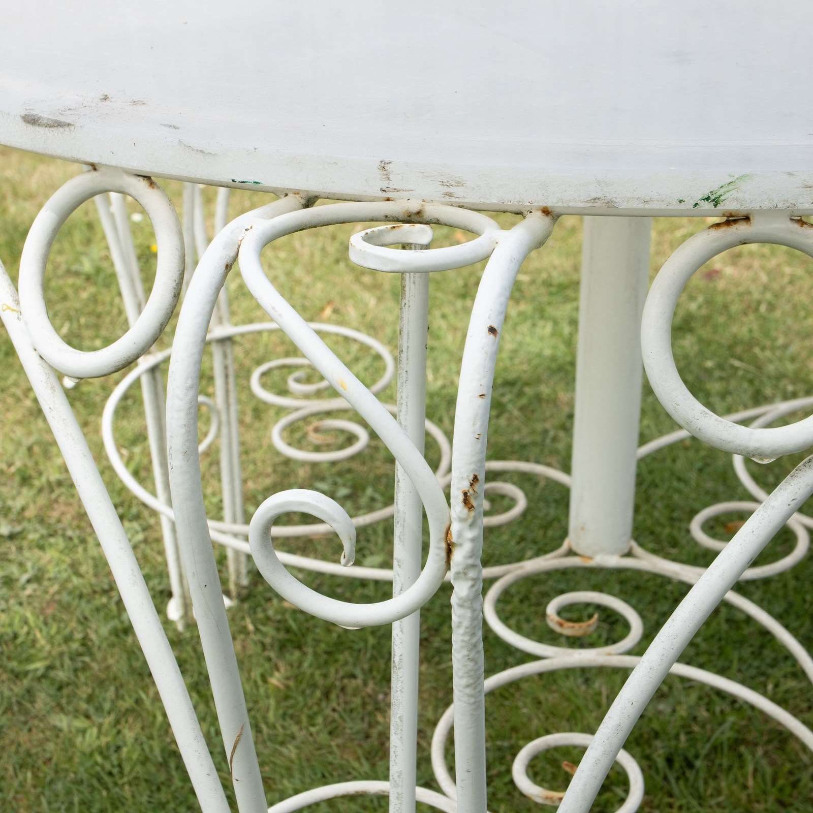 Italian Garden Tables; Two Available photo Garden Furniture