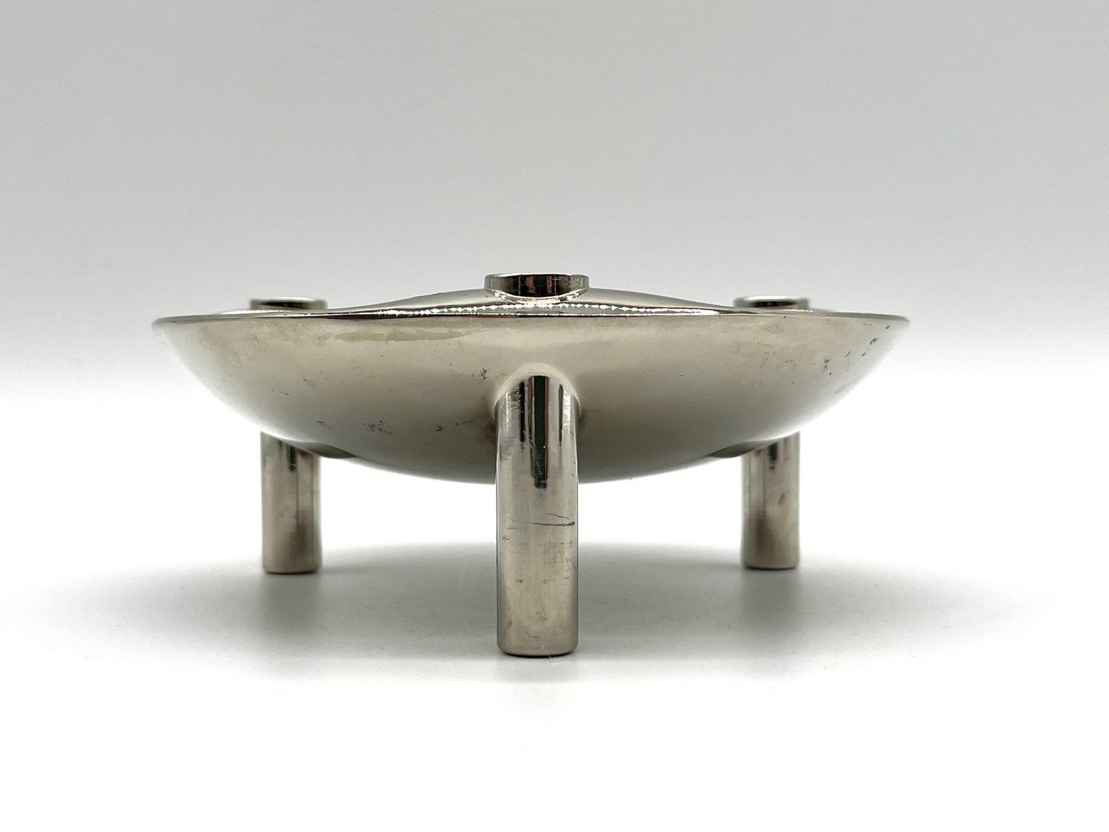 Modular Candle Holder Made Of Chrome Plated Stainless Steel By Fritz Nagel For Bmf 1960s photo furniture