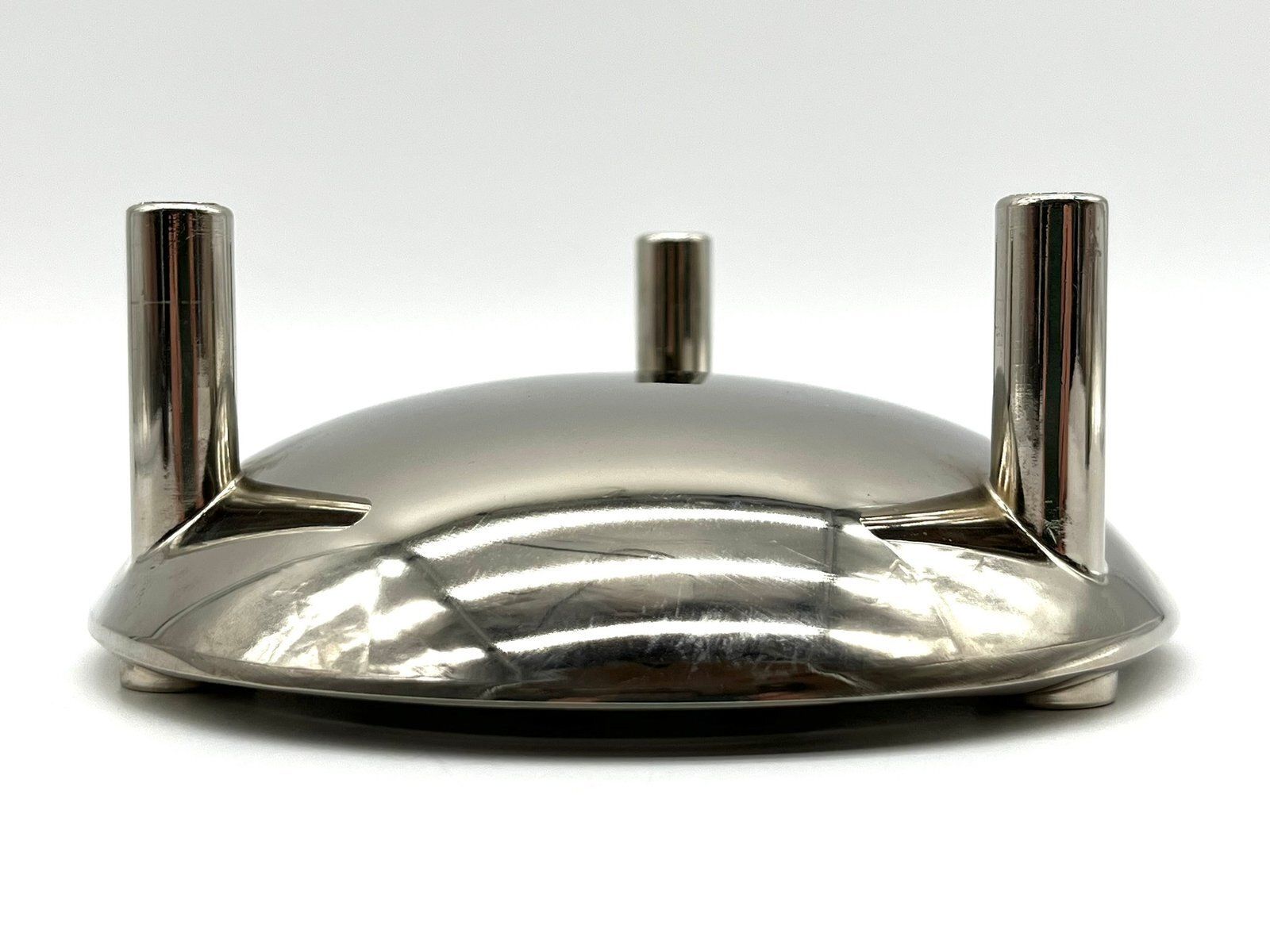 Modular Candle Holder Made Of Chrome Plated Stainless Steel By Fritz Nagel For Bmf 1960s photo buy