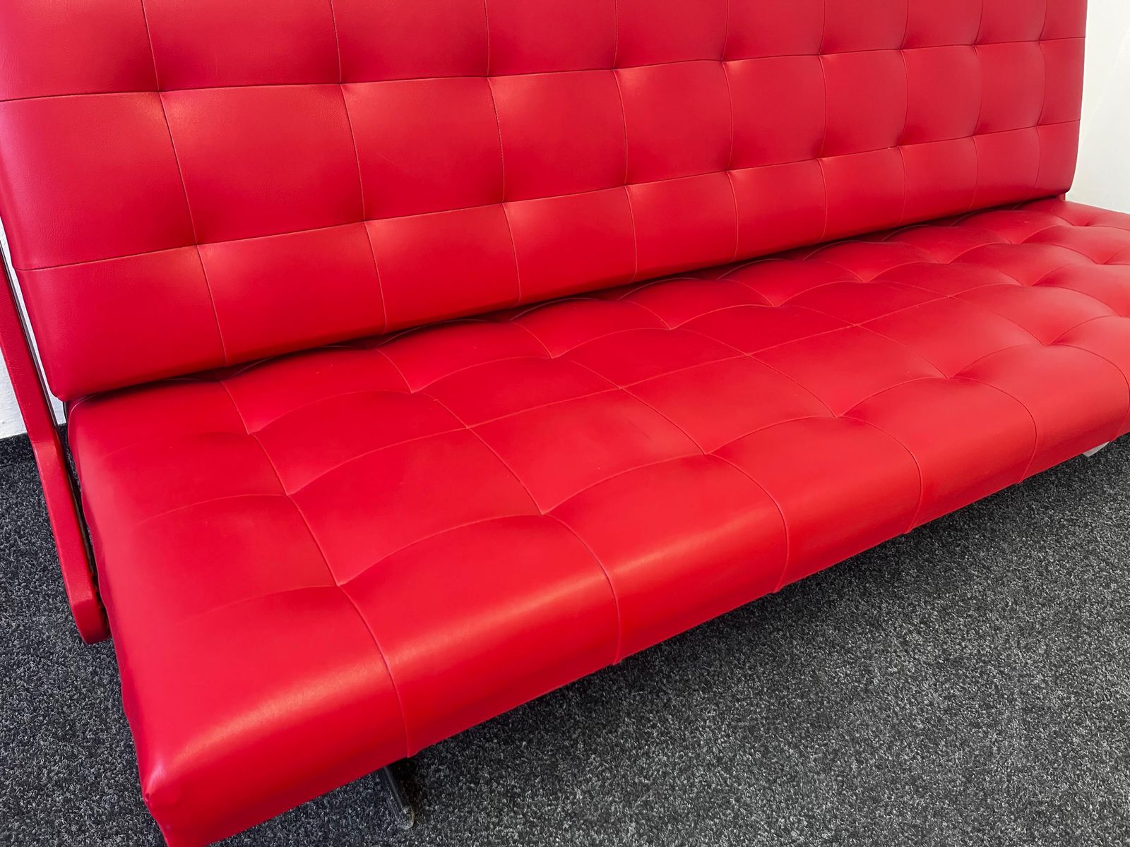 Midcentury Folding Design Sofa, Studio Couch   1970 / Czechoslovakia photo Furniture