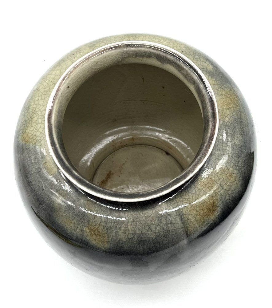 Art Deco Bauhaus Ikora Ceramic Vase By Wmf, Germany, 1930s photo vintage