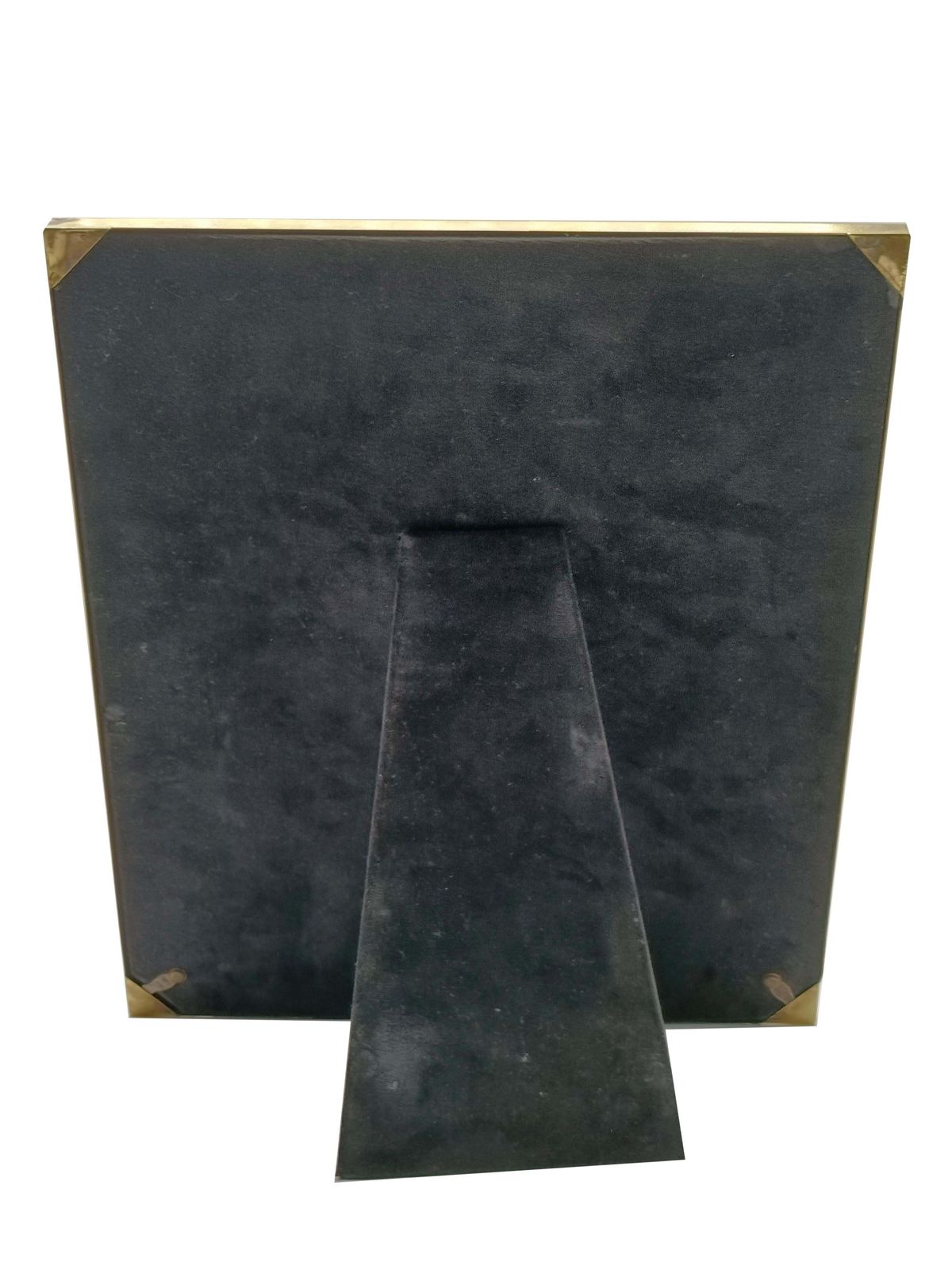 Mid Century Modern Picture Frame In Brass And Lacquer, Italy, 1970s photo vinterior