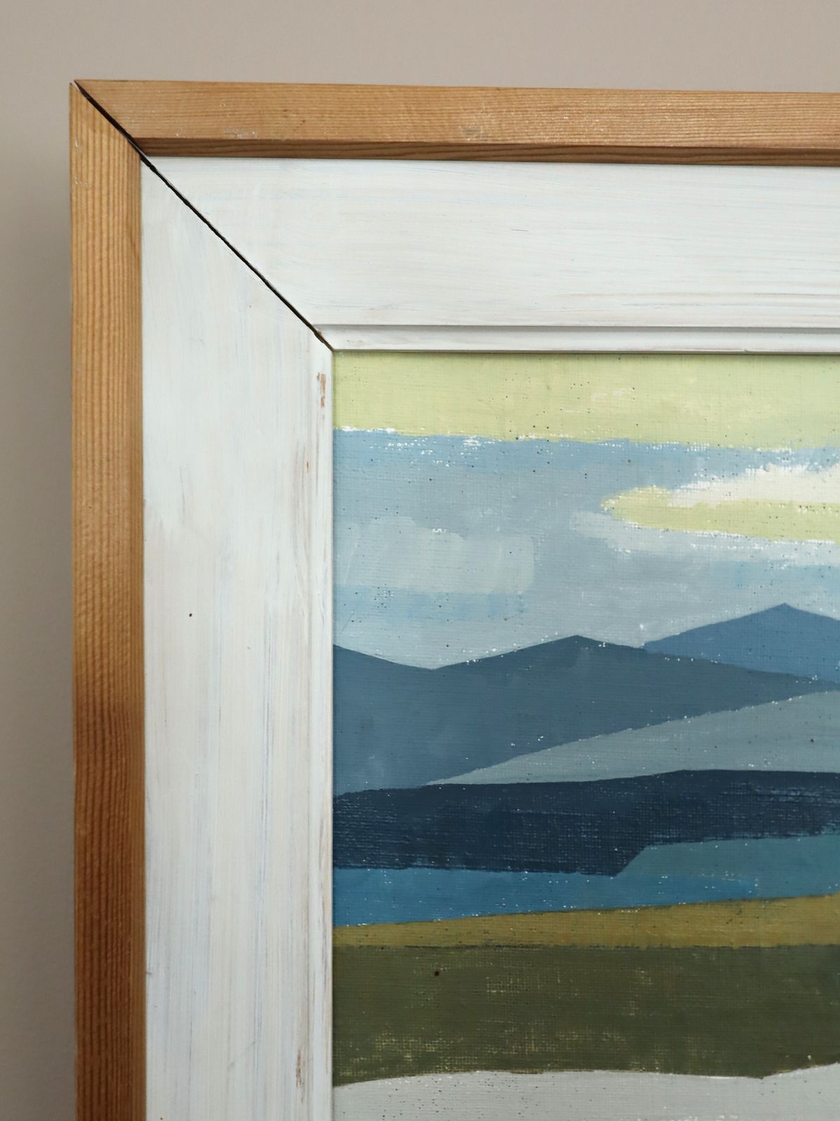 Light Over The Valley  Oil Painting photo furniture