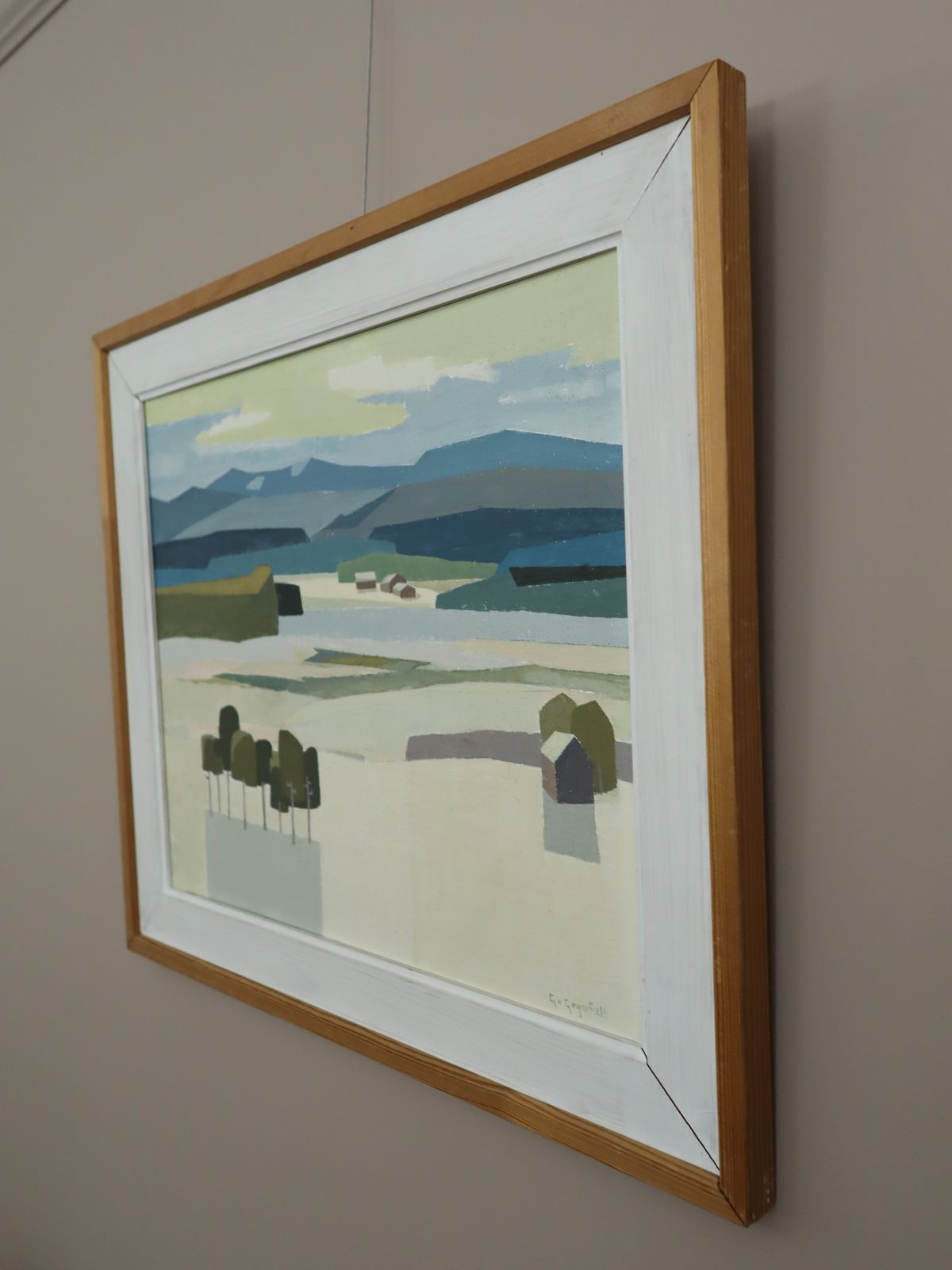 photo for sale Light Over The Valley  Oil Painting