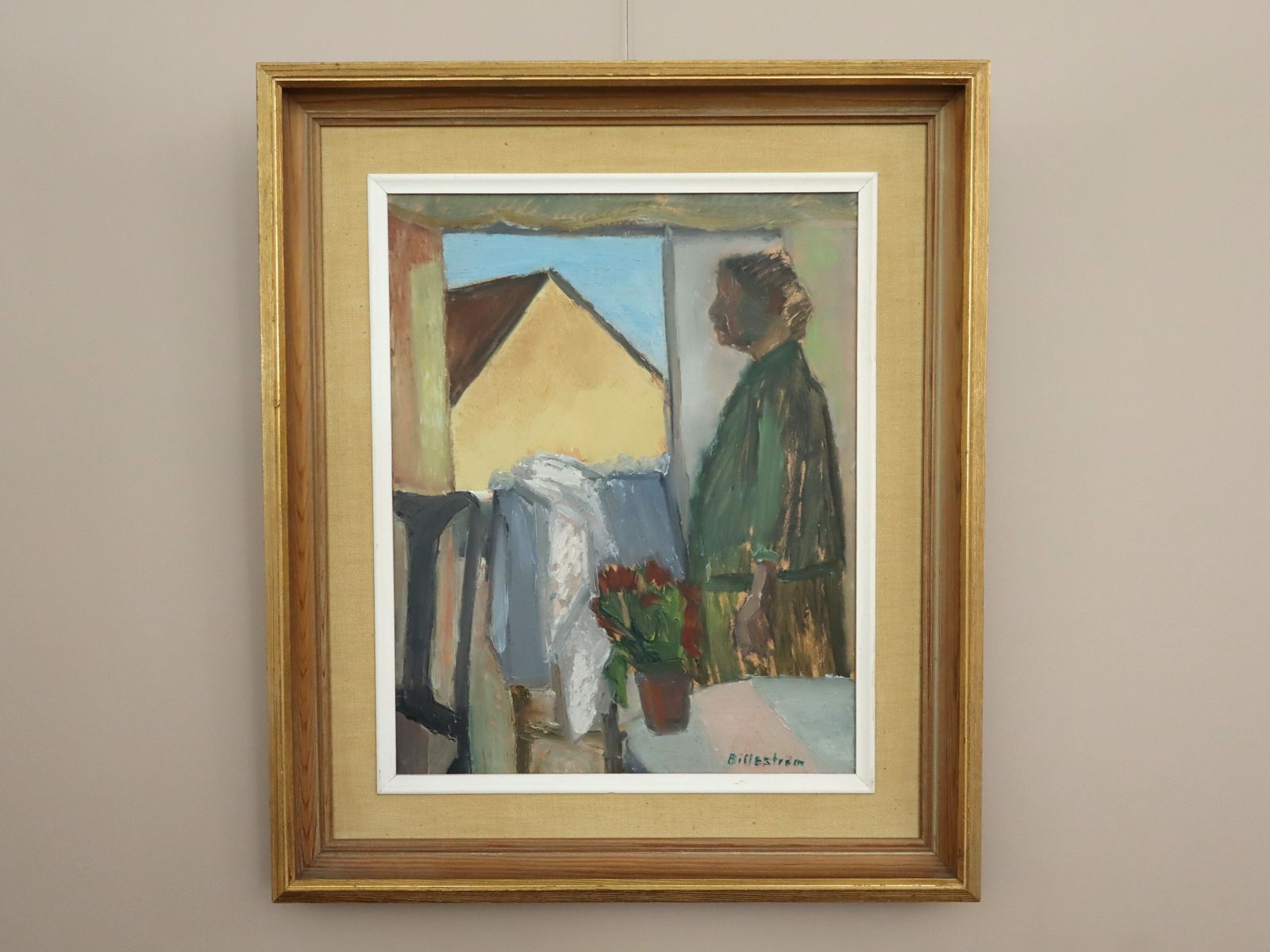 Morning At The Window  Oil Painting