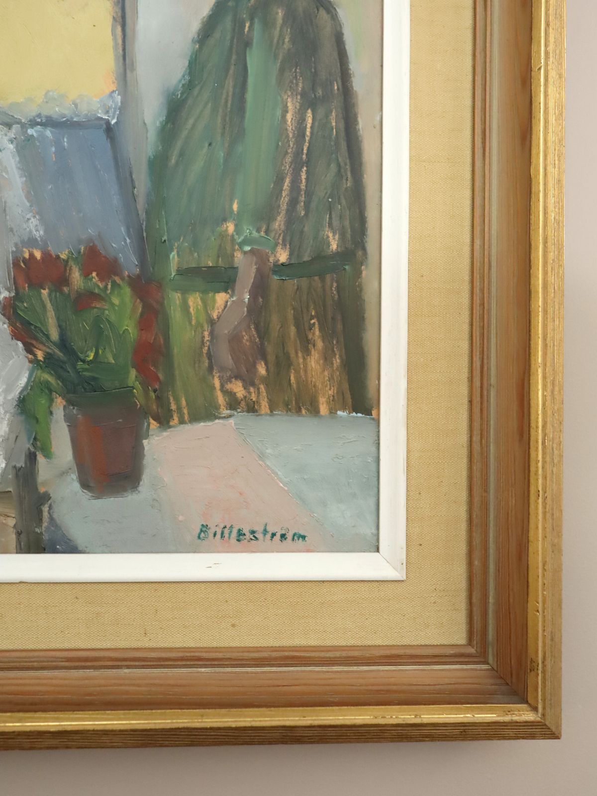 Morning At The Window  Oil Painting photo vinterior