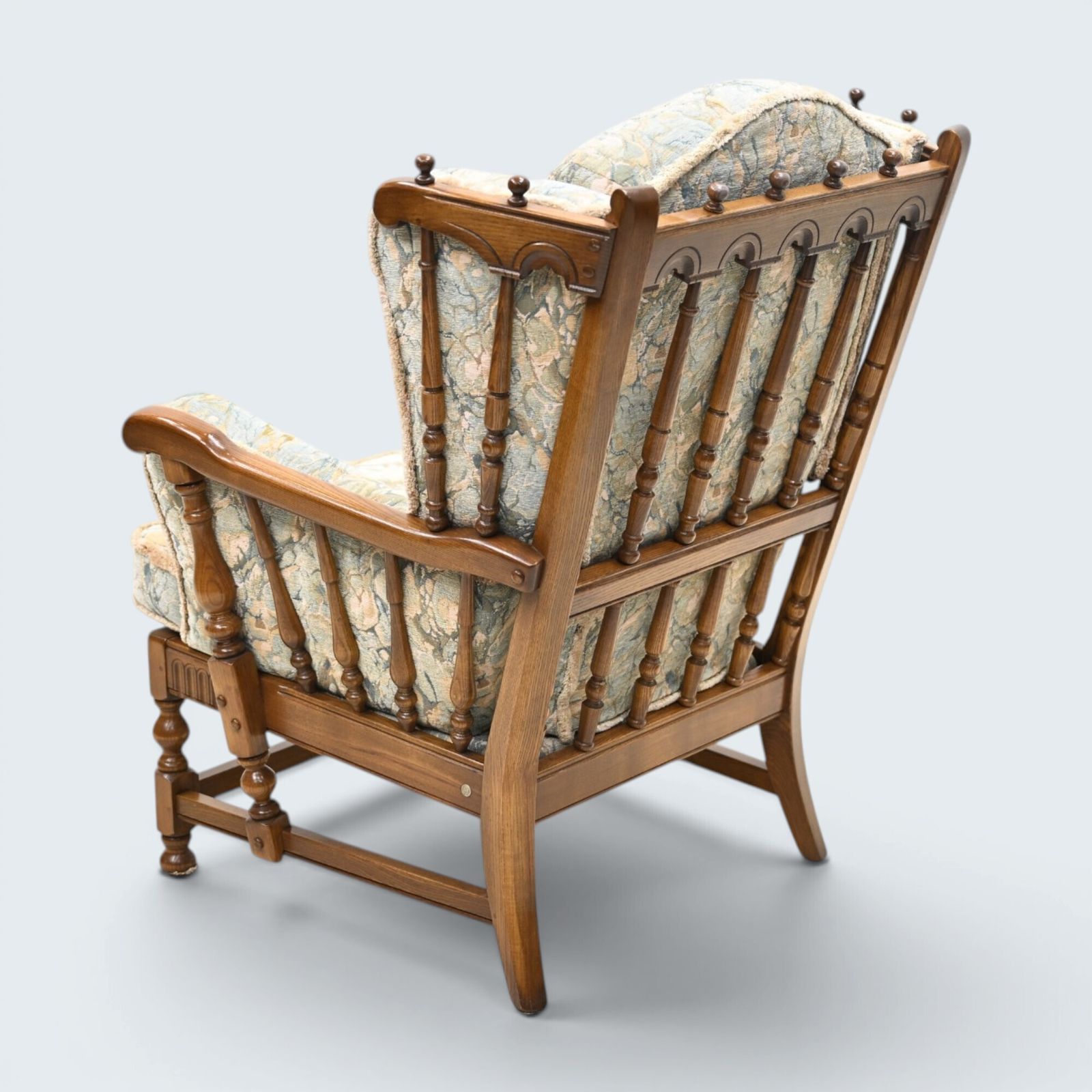 Ercol Cloister Wing Back Easy Fireside Chair Armchair Golden Dawn *Free Delivery photo Furniture
