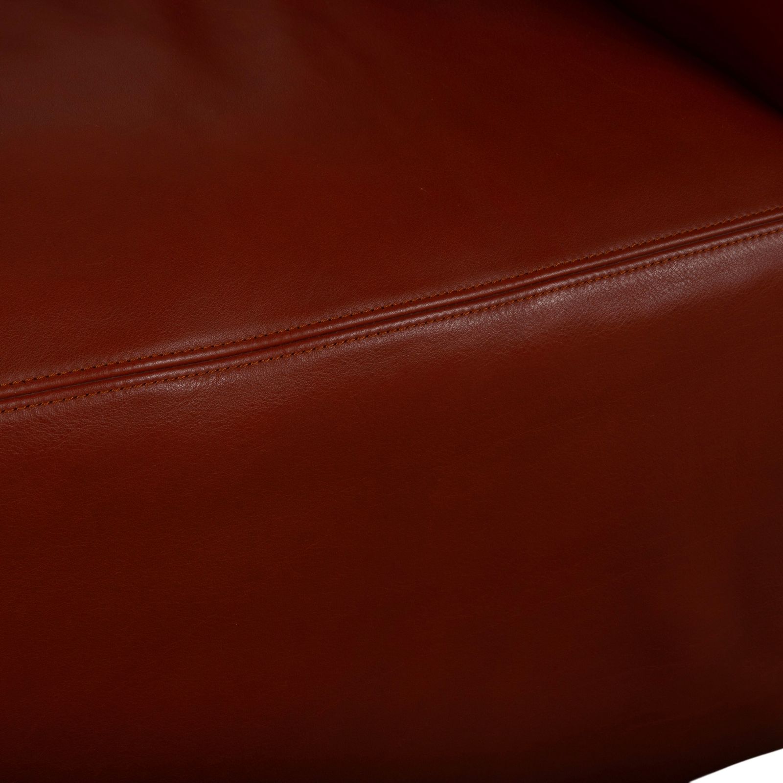 Fauteuil Walter Knoll Living Landscape 755 en cuir rouge photo Mobilier