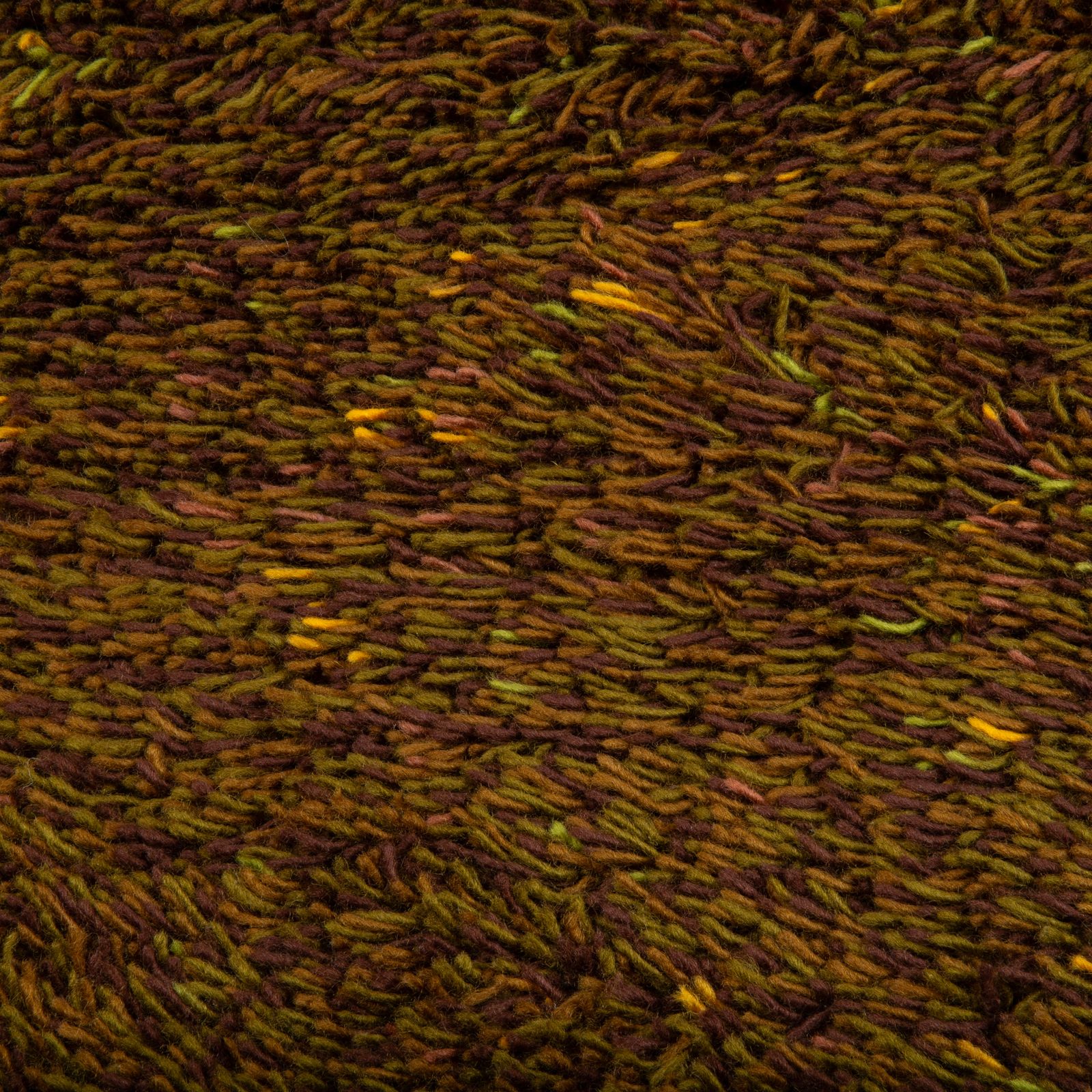 Kvadrat Giverny 40 Wollen Vloerkleed Groen Handgetuft photo 3241.0