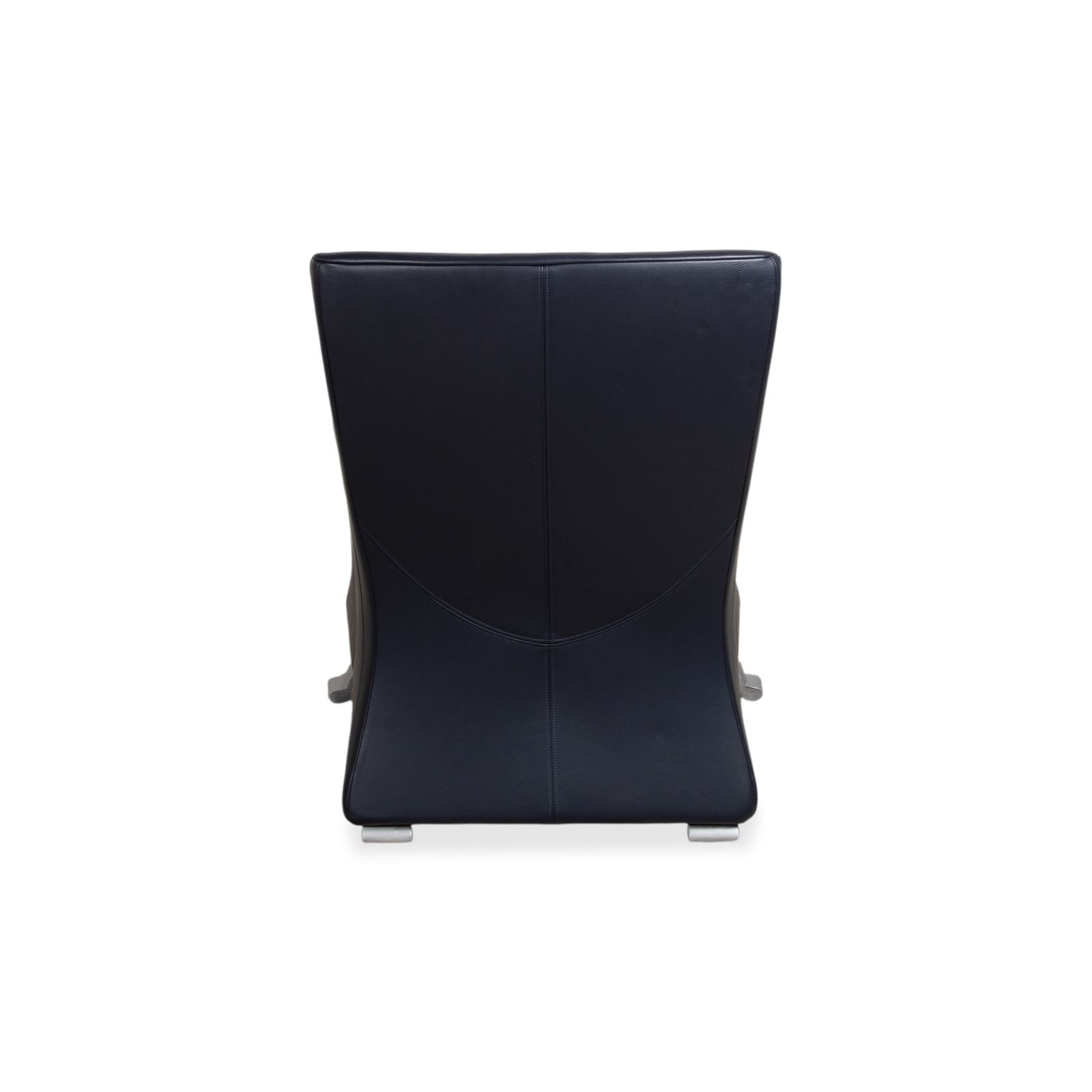Mobilier Ensemble fauteuil Rolf Benz 322 en cuir bleu photo