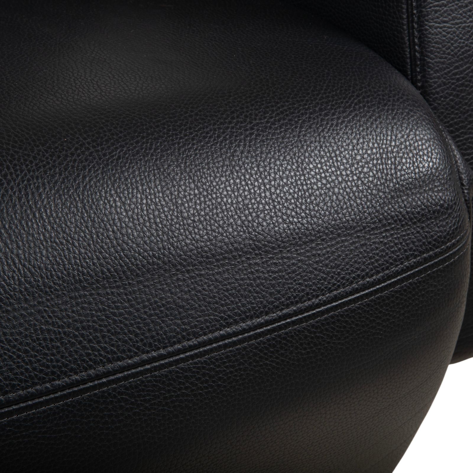 Fauteuil Rolf Benz LSE 5800 en cuir gris foncé, fonction relax photo buy
