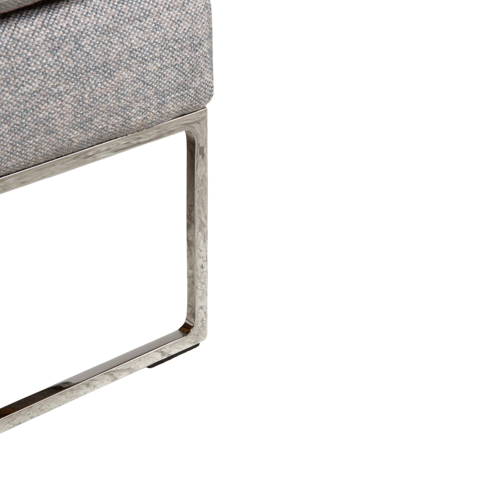 Cor Mell Fabric Stool Grey photo 1452.0
