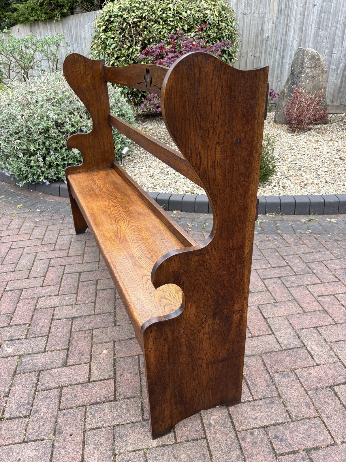 Arts & Crafts Hall Seat, 1900s photo 1560.0