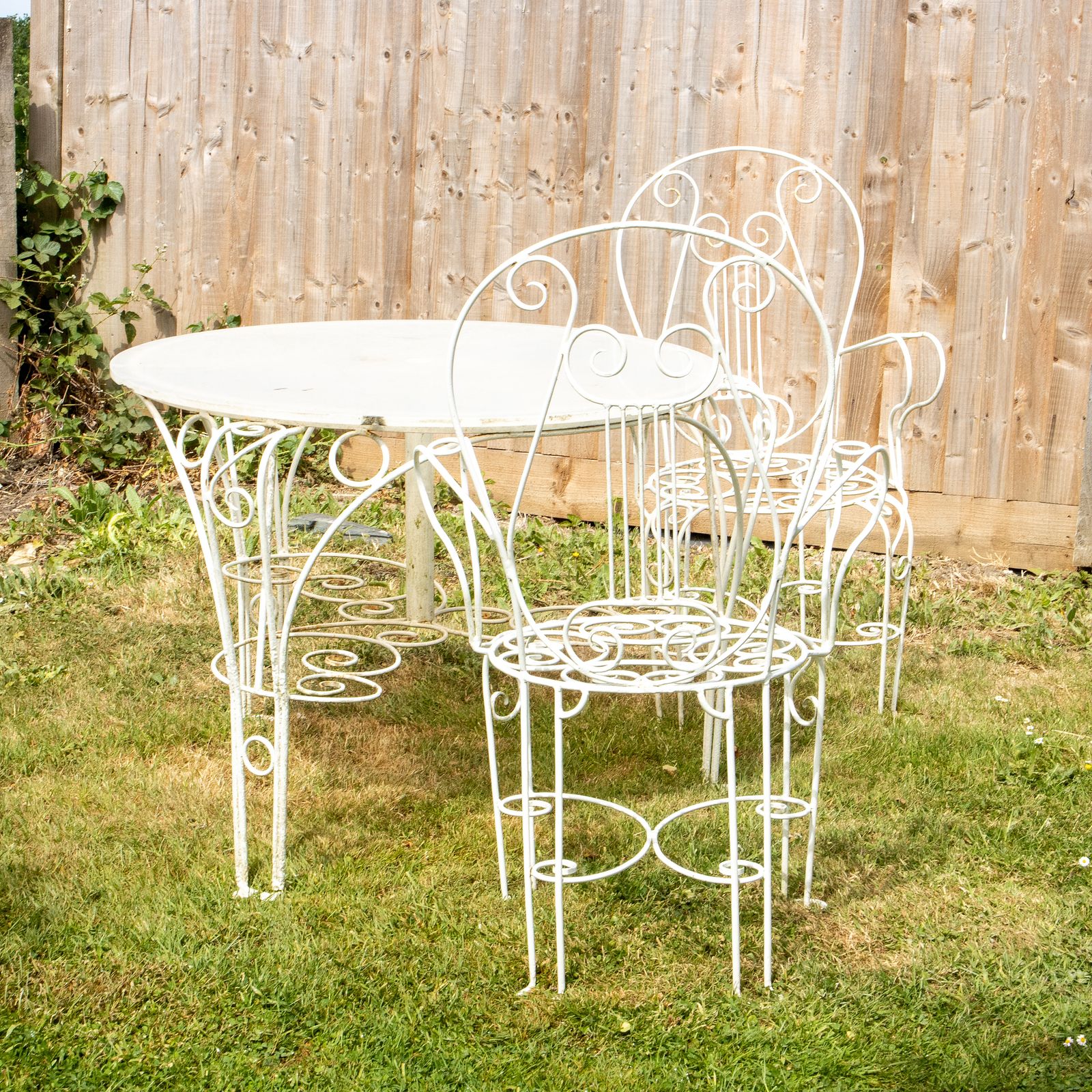 Set Of Four Italian Garden Chairs photo furniture