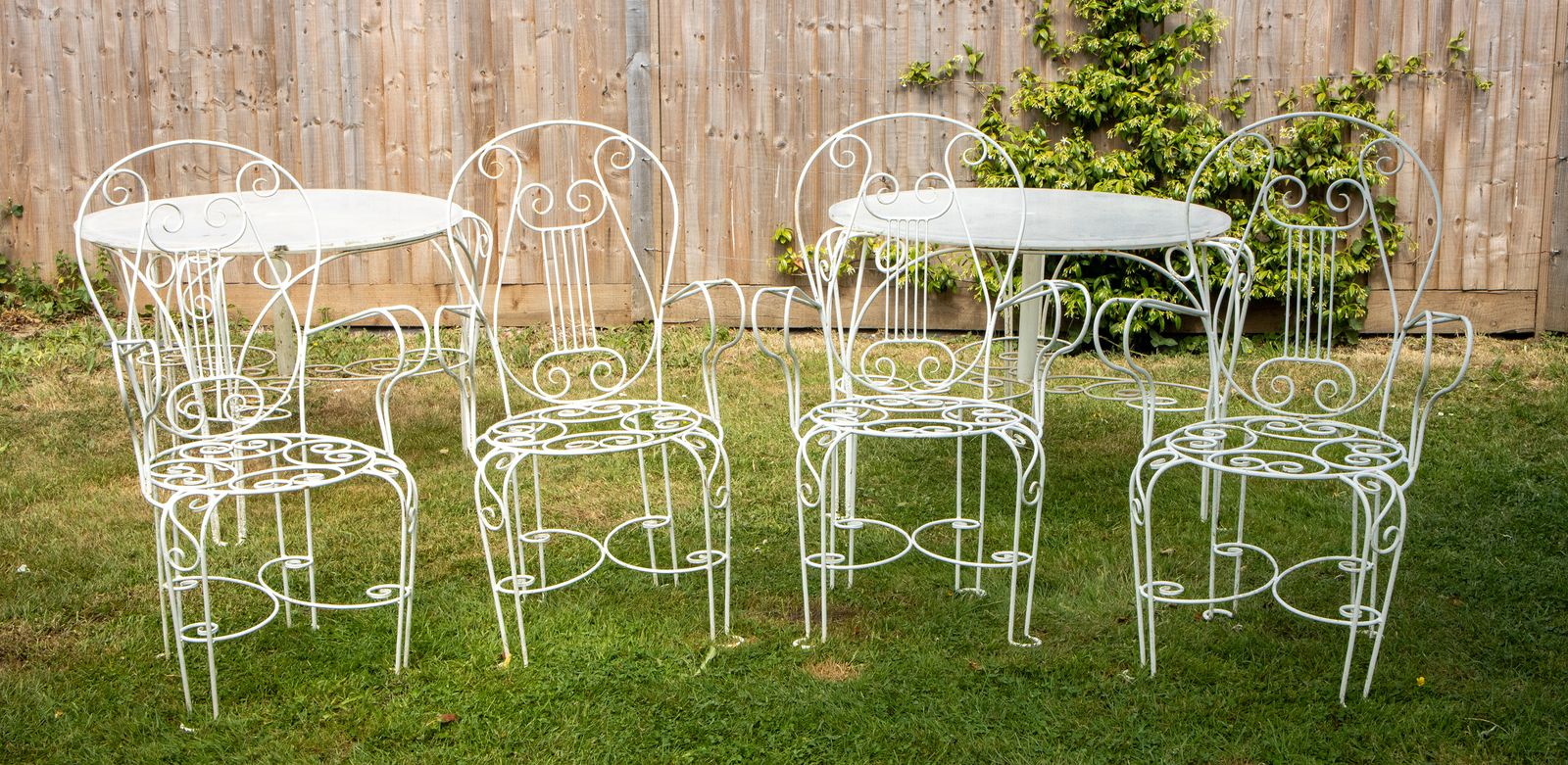 Set Of Four Italian Garden Chairs