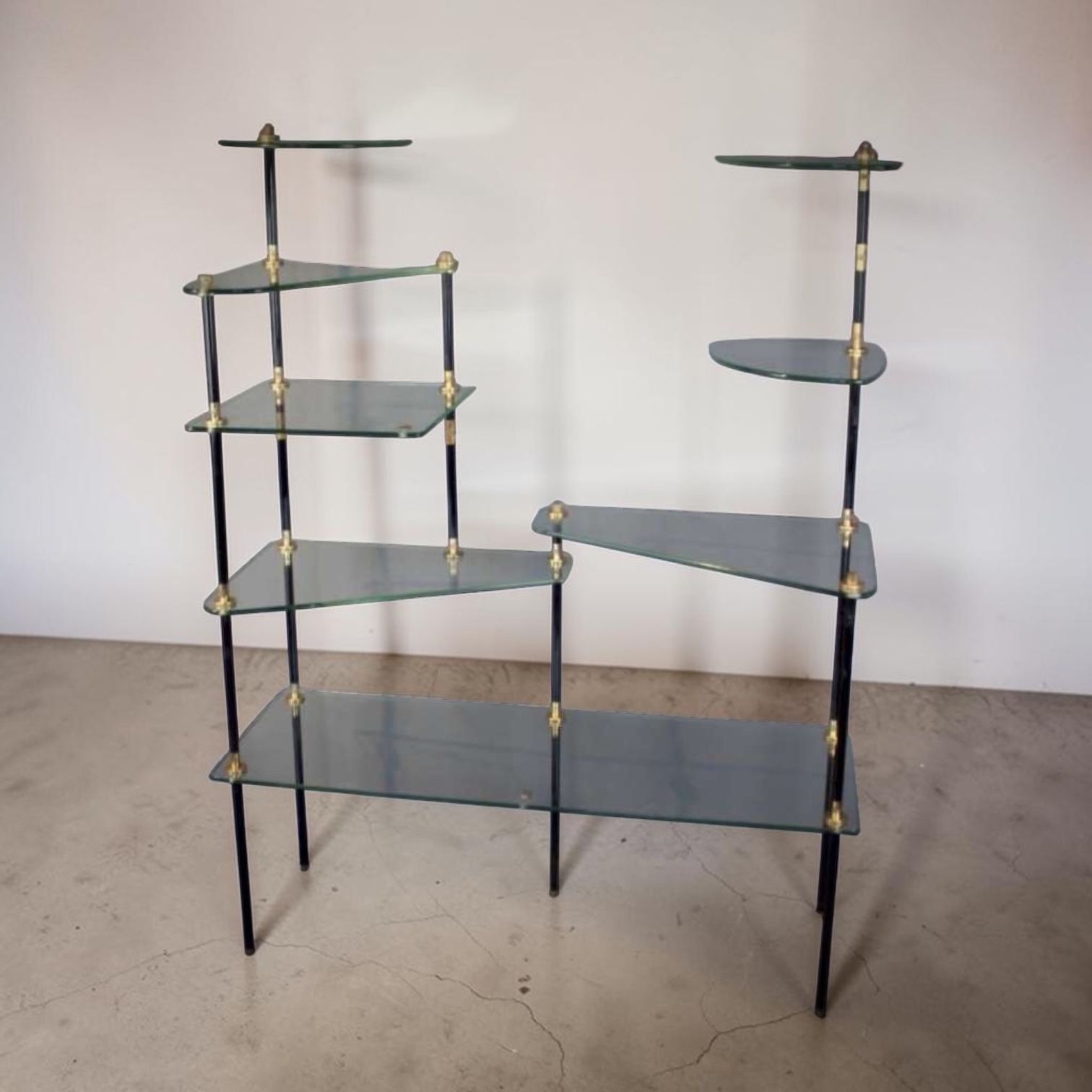photo furniture French 1950's Shop Window Shelving Unit