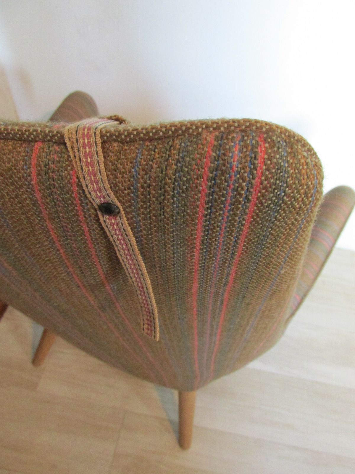 Hans Wegner Armchair Mama Bear Ap Stolen Denmark photo 4899.0