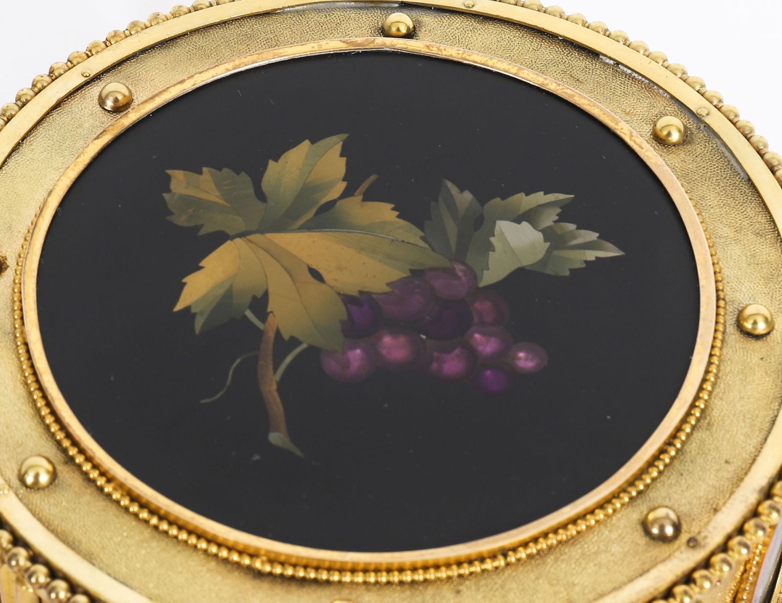 Antique Italian Ormolu & Pietra Dura Jewellery Casket 19th C photo 1875.0