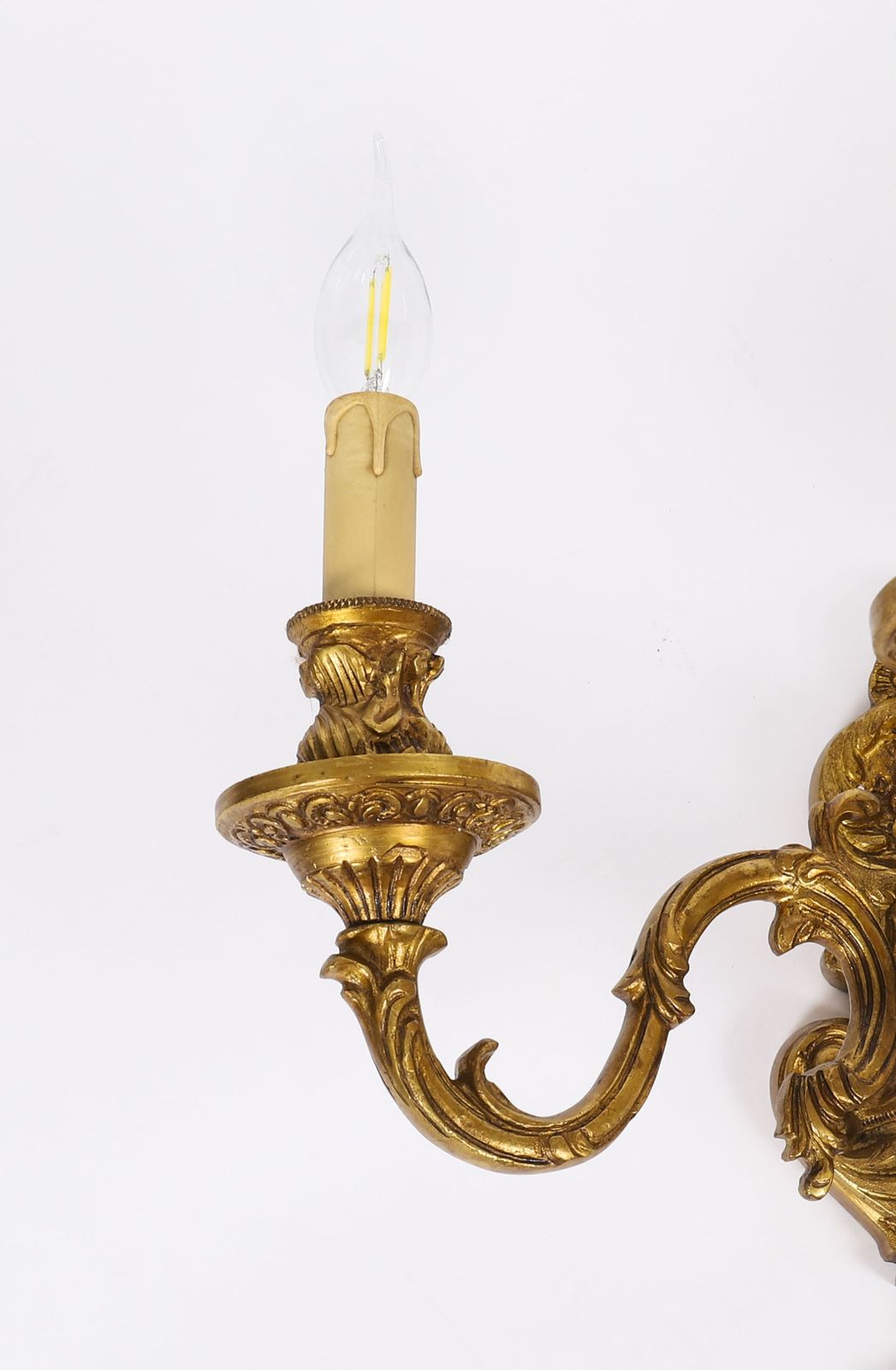 Antique Set Of 8  French Gilt Bronze Ormolu Wall Lights Appliques Circa 1900 photo 5250.0