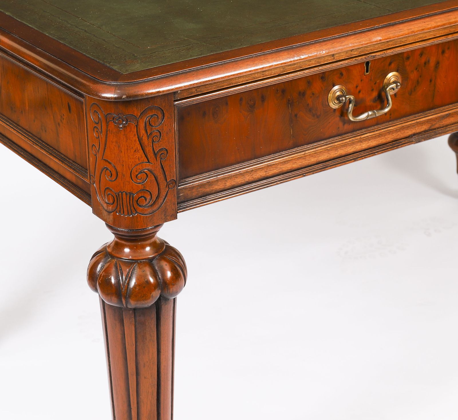 photo for sale Victorian Partners Writing Library Desk 19th C