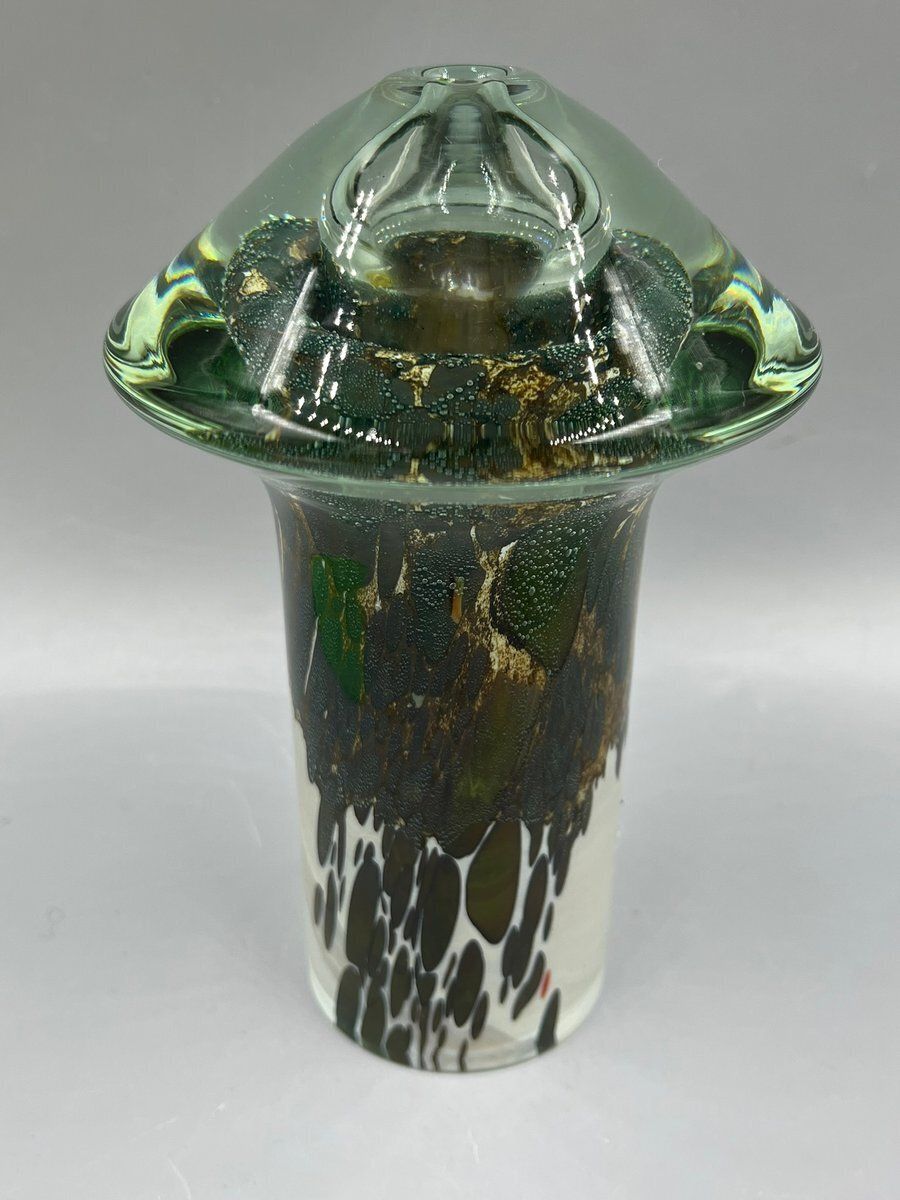 Glass Art Sculpture Mushroom By Nanny Still, 1960s photo 248.0