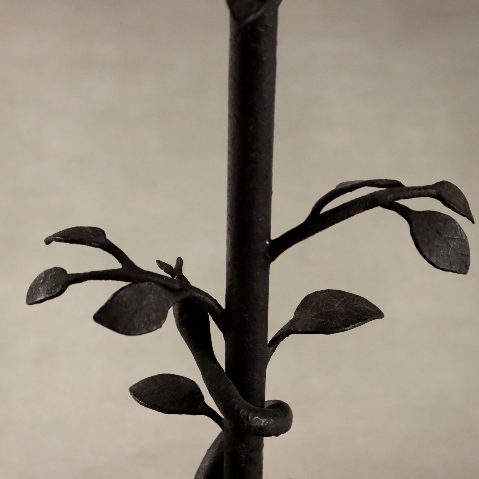 Lamp Art Nouveau Wrought Iron Italy XX Century photo vinterior