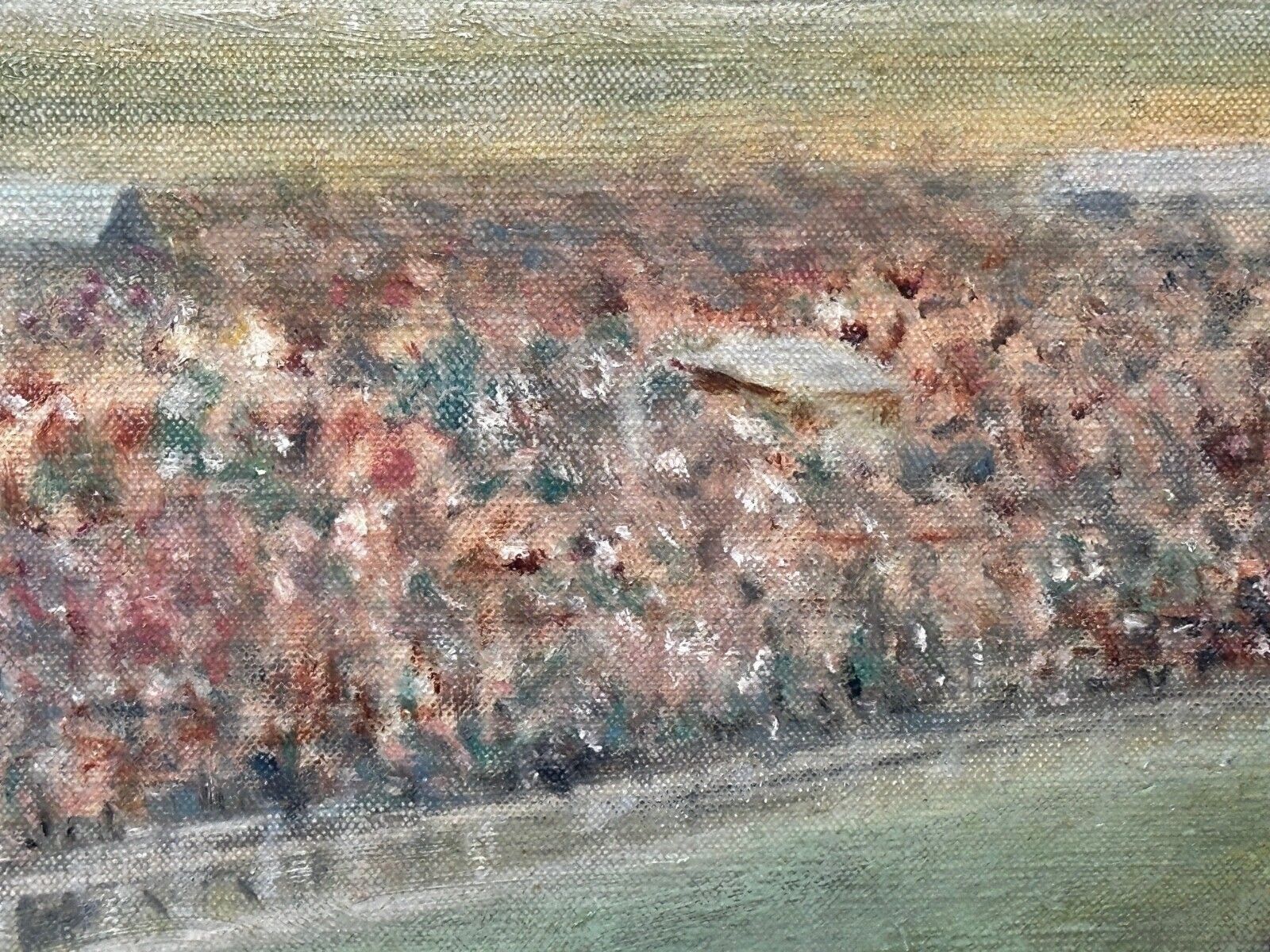 Oil Painting Ariostar Winning At Royal Ascot In The Manner Of Lionel Edwards photo vintage