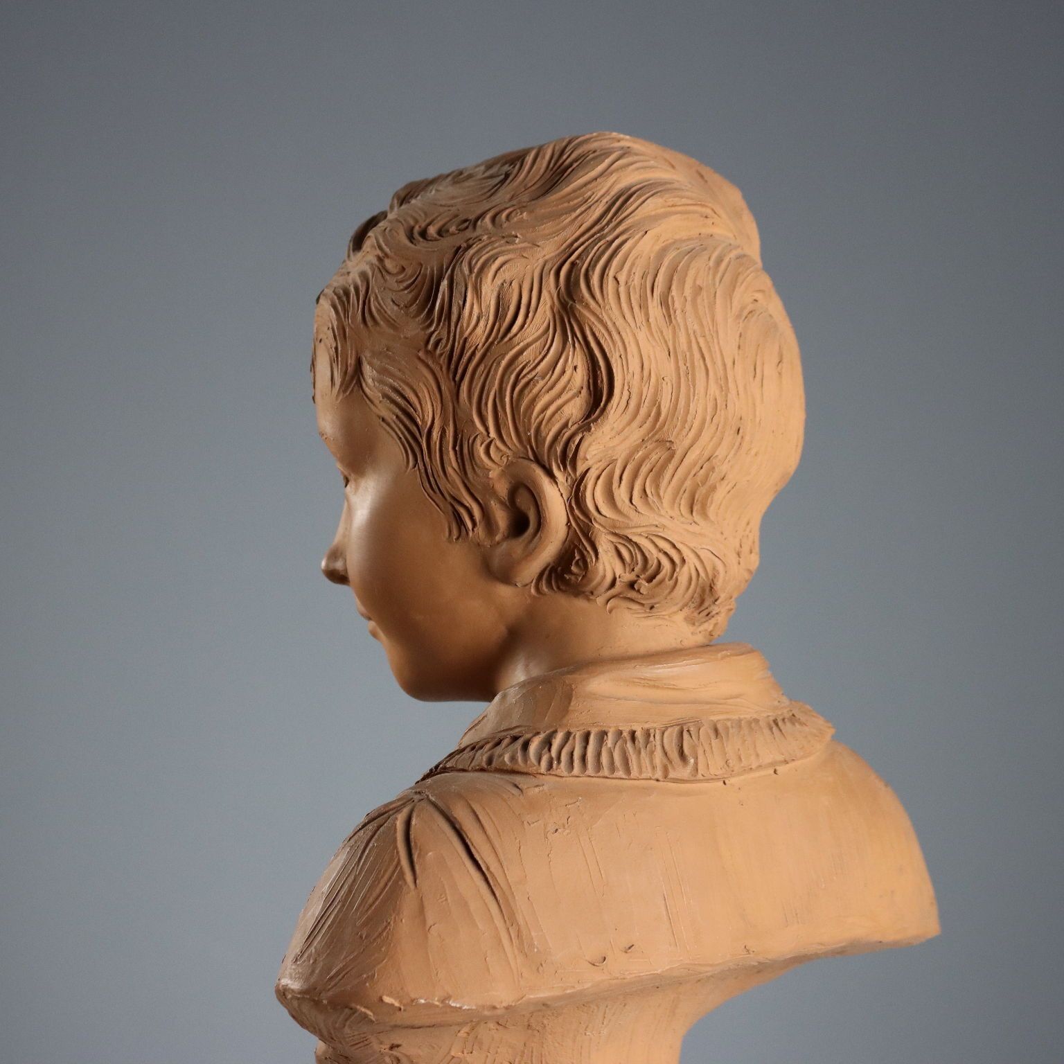 photo furniture Antique Terracotta Busts By Jean Antoine Houdon Posthumous Copy