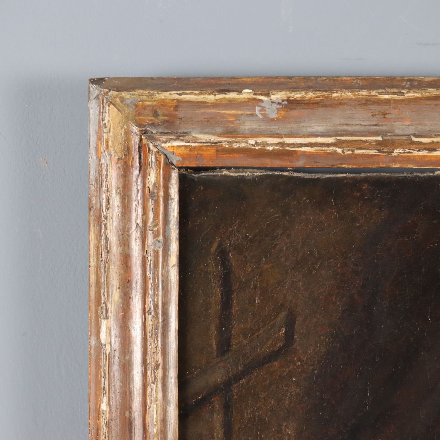 photo for sale Antiek schilderij, Sint Onuphrius de boeteling, olieverf op doek, '600