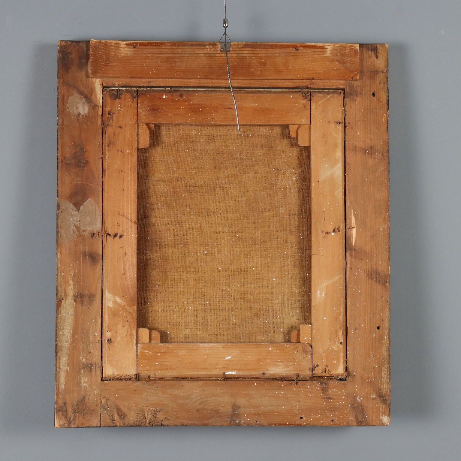 photo furniture Antiek schilderij Heilige Jozef, olieverf op doek, Italië, 17e eeuw