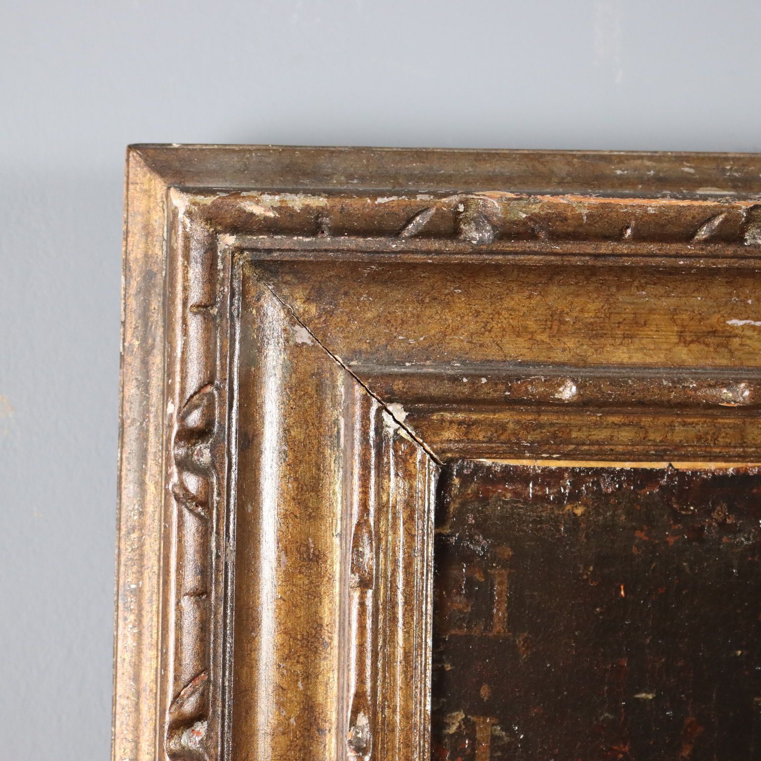 photo furniture Tableau d'époque Vierge à l'Enfant, huile sur toile, XVIIIe siècle