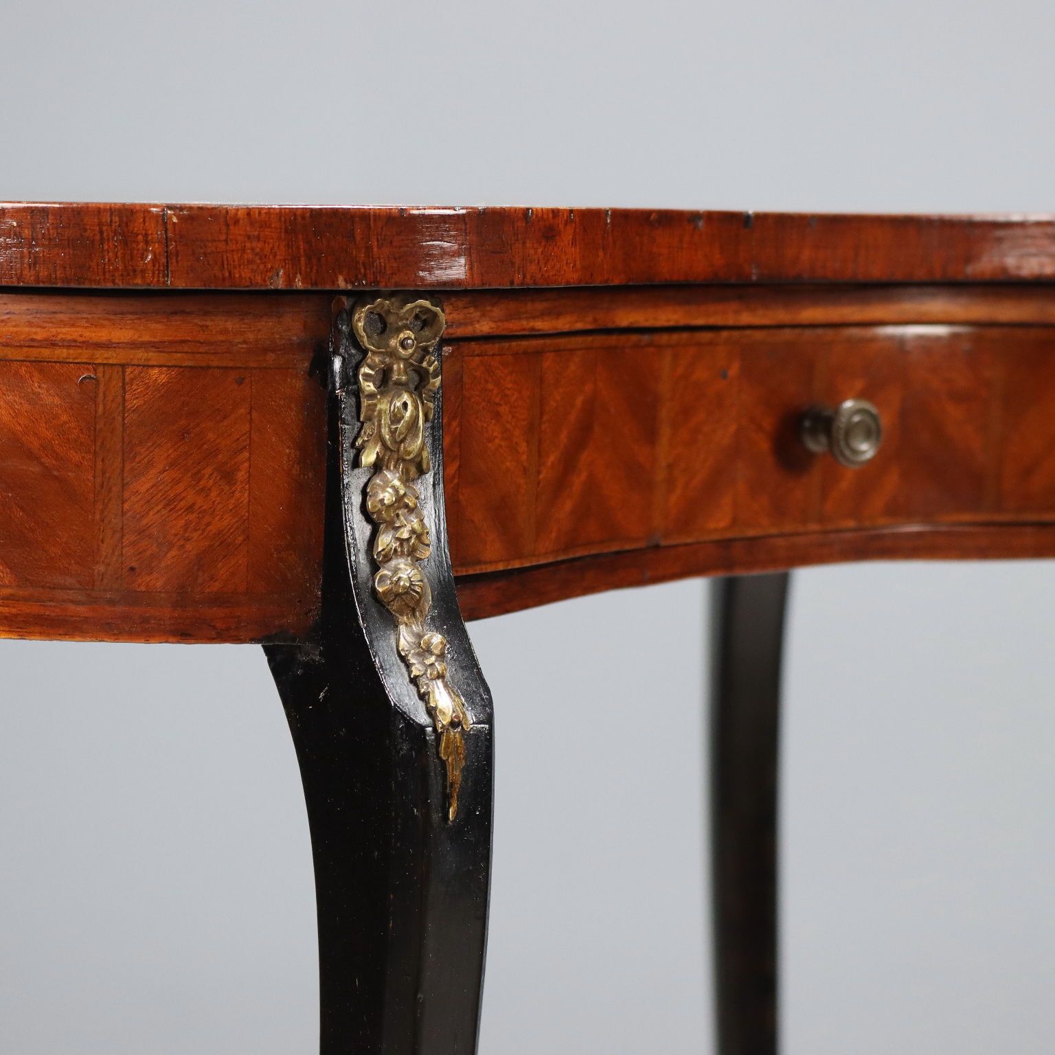 Small Antique Table Bean Shaped Maple France XIX Century photo 520.0