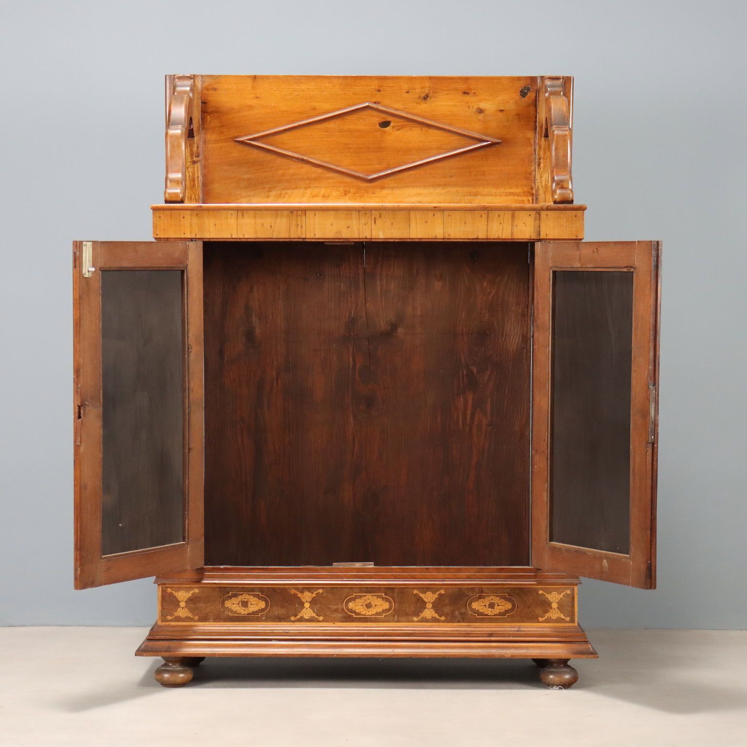 Antique Cupboard Cherrywood Maple Italy XIX XX Century photo Furniture