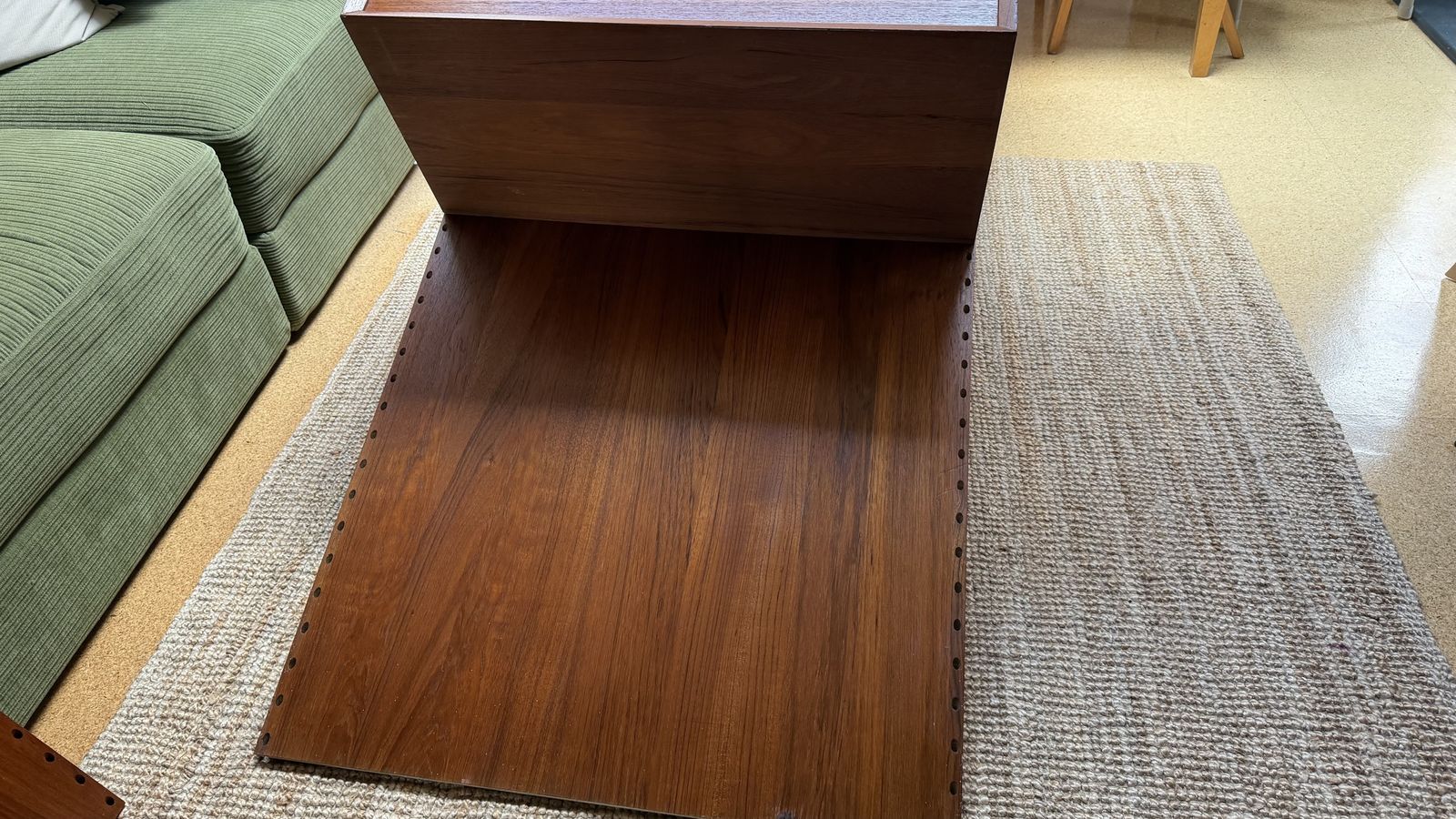 Furniture Cadovius Cado Teak 1 Bay Modular Wall Mounted Storage Mid Century photo