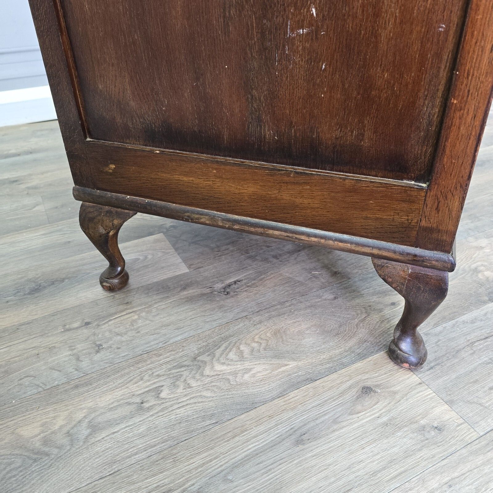 Vintage Large Chest Trunk Morris Of Swinton Oak Blanket Linen Storage Coffer photo 210.0