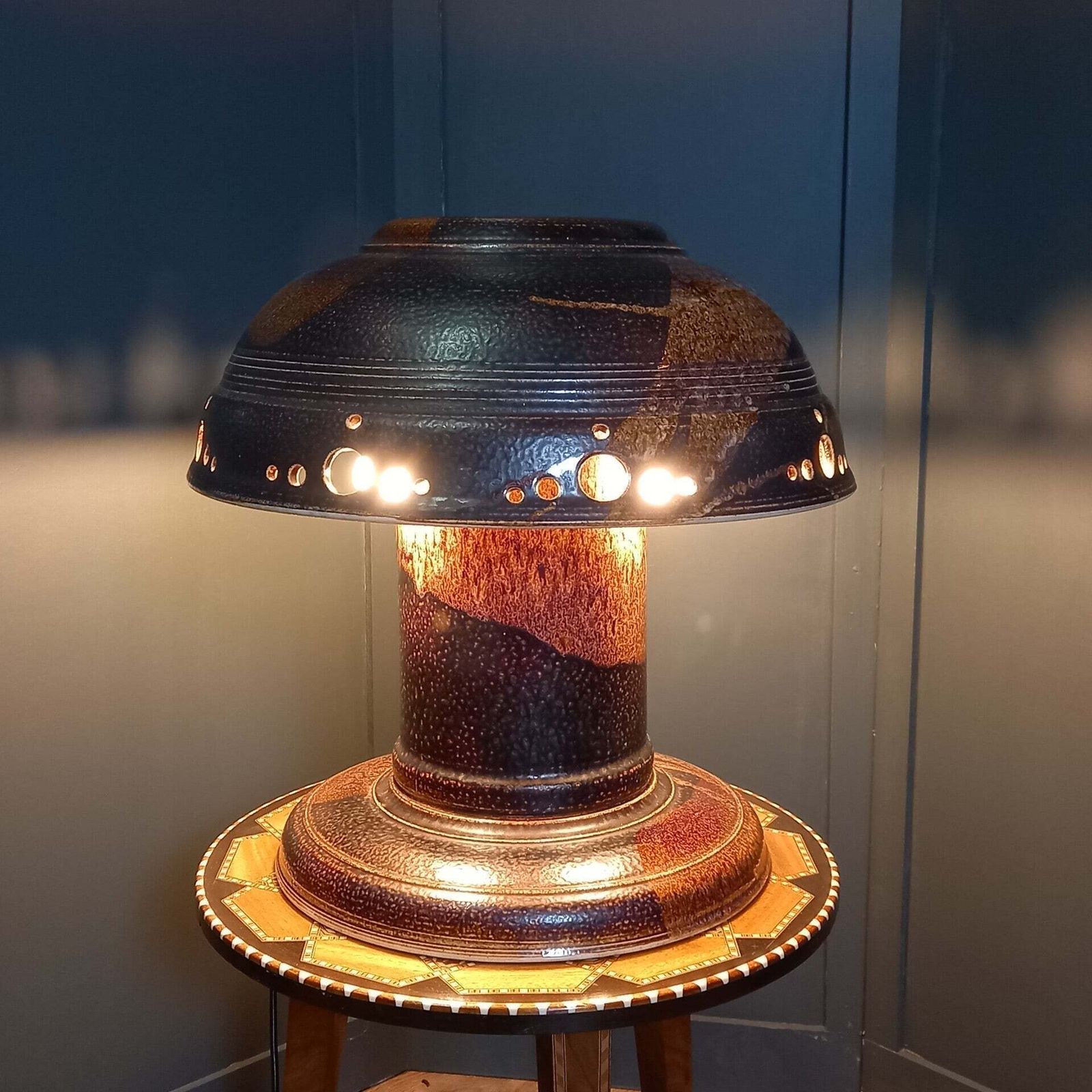 Vintage Mushroom Lamp, 1960s photo furniture