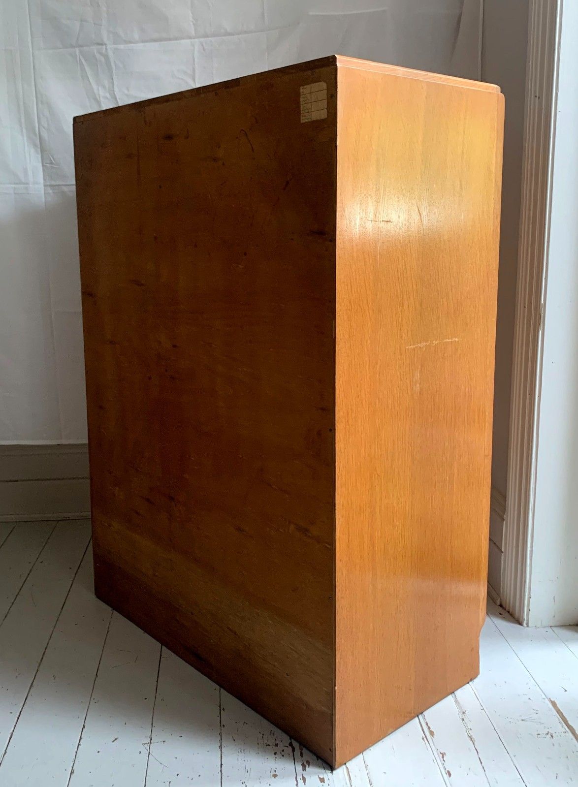 Mid Century G Plan / E Gomme Teak Brandon Gentleman's Tall Boy Chest / Wardrobe photo Furniture