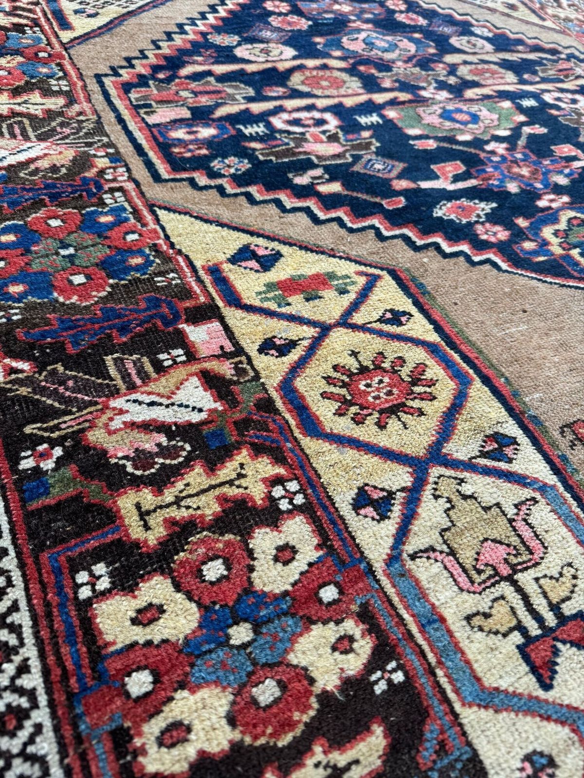 photo buy Antique Bidjar Rug 2.22m X 1.24m