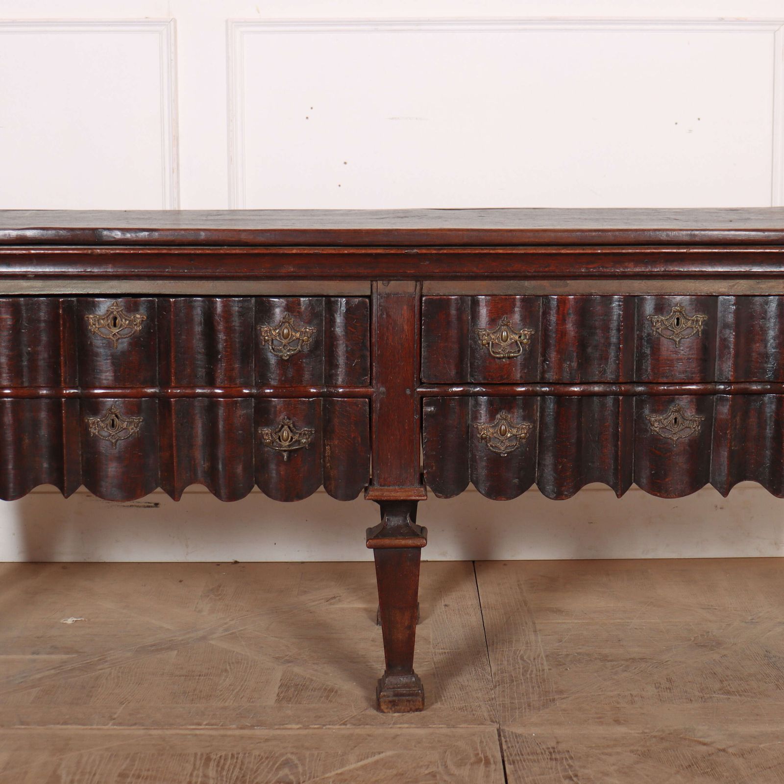 Dutch Oak Dresser Base, 1700s photo for sale