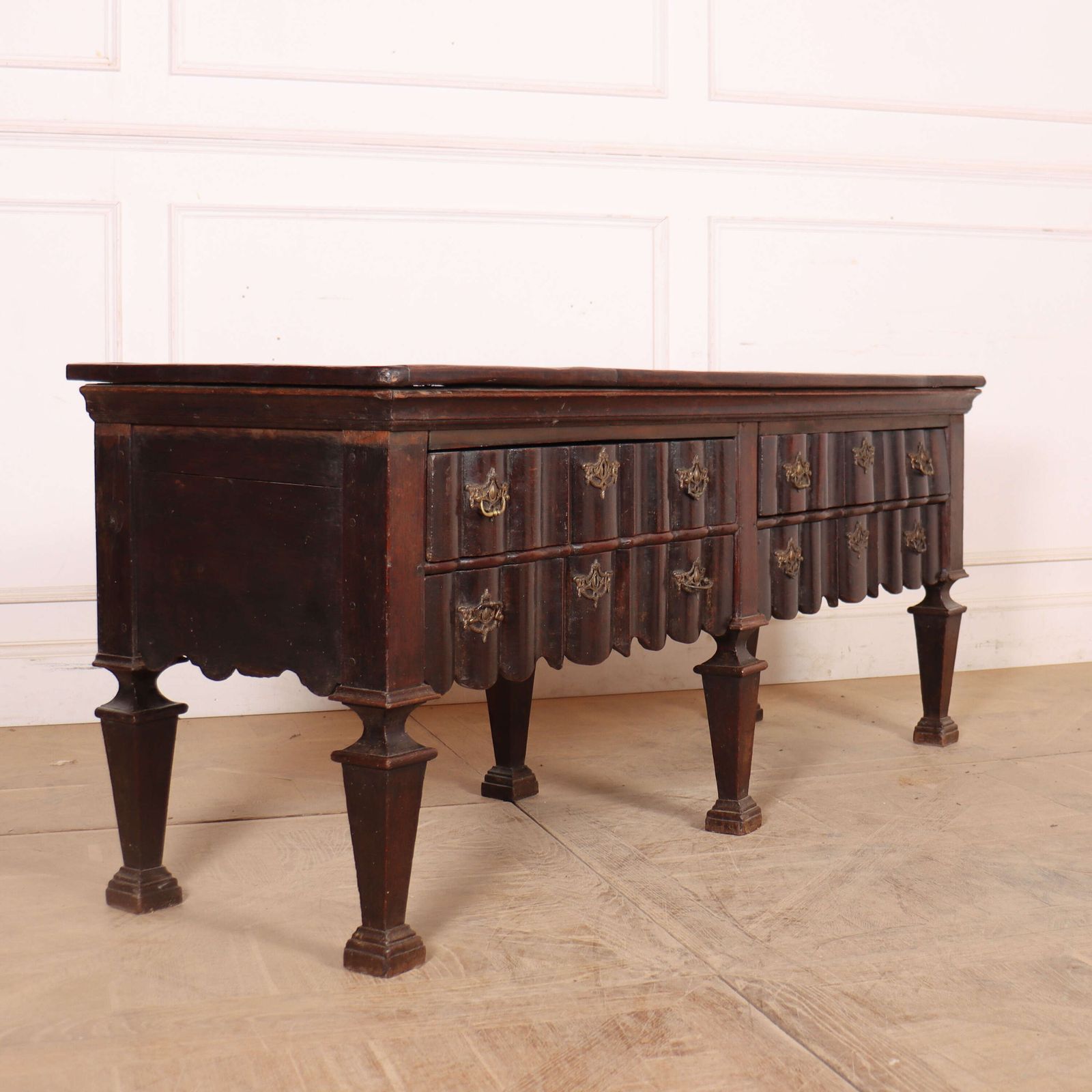 Dutch Oak Dresser Base, 1700s photo 3540.0