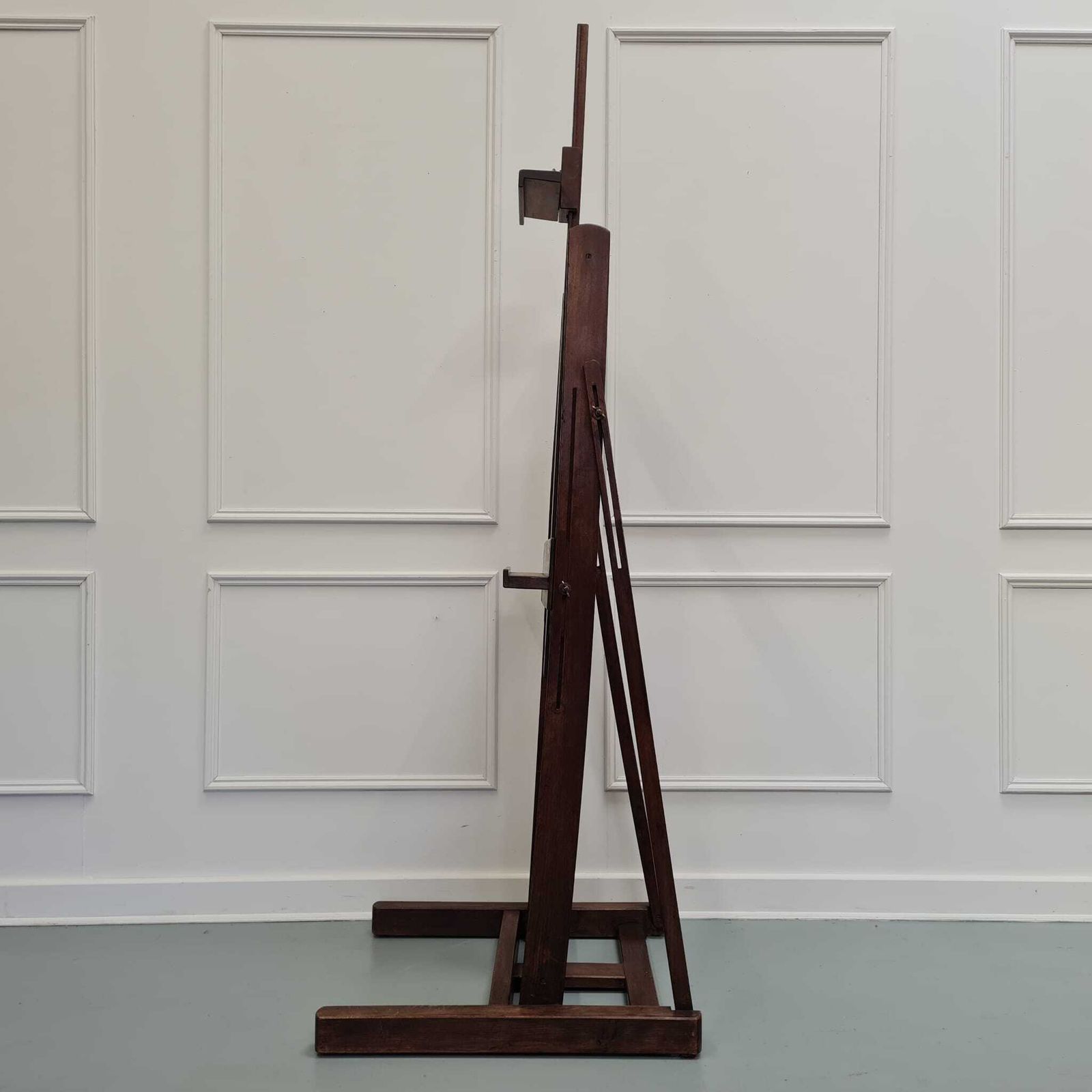Beautiful French Oak Easel C1930 photo Home Decor